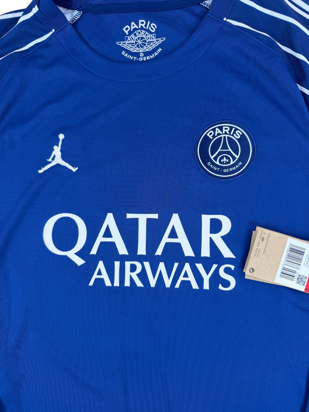 PARIS SAINT-GERMAIN 2024/25 FOURTH SHIRT - #87 JOAO NEVES (SIZE L) NWT