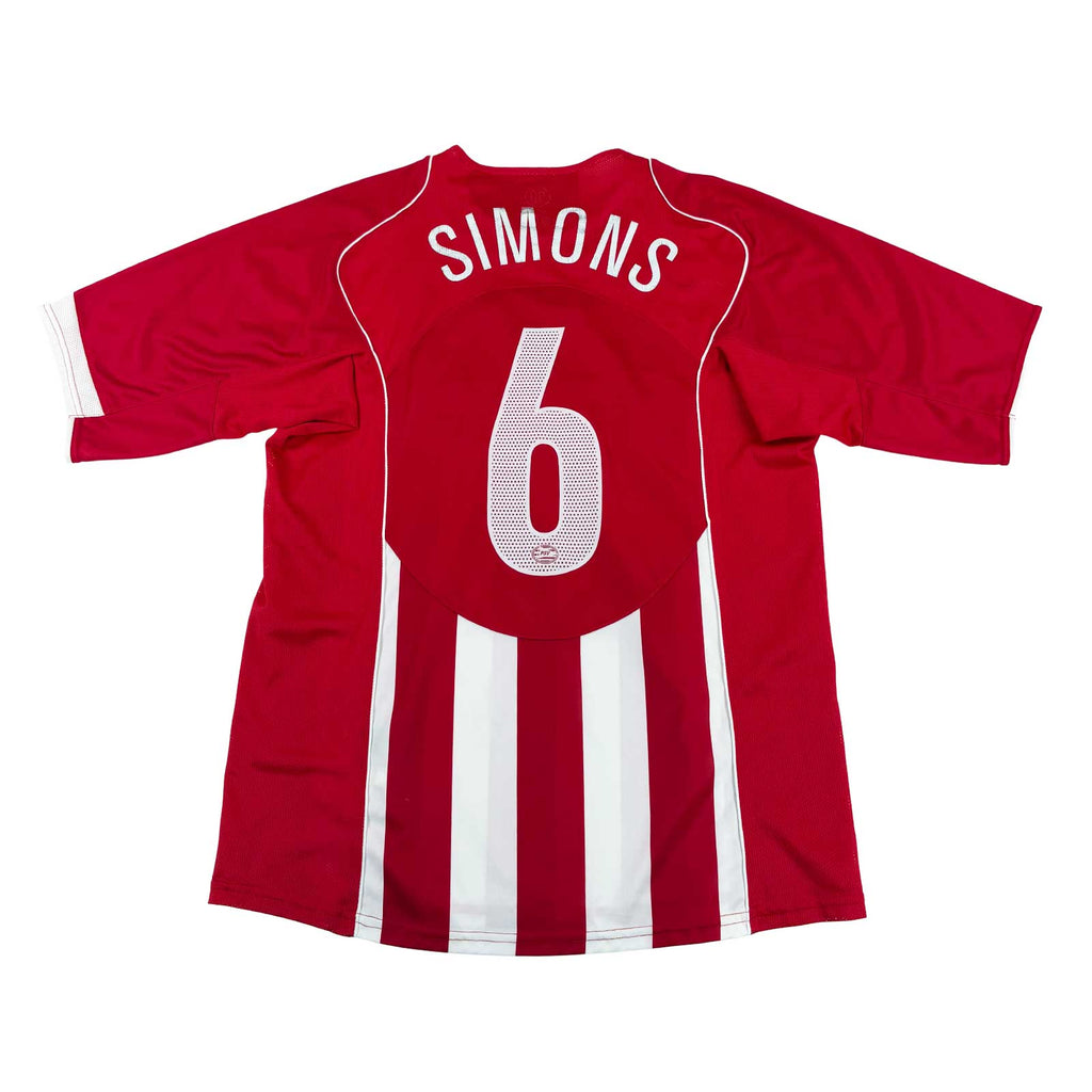 PSV 2004/05 HOME SHIRT – #6 SIMONS 