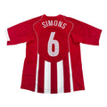PSV 2004/05 HOME SHIRT – #6 SIMONS 