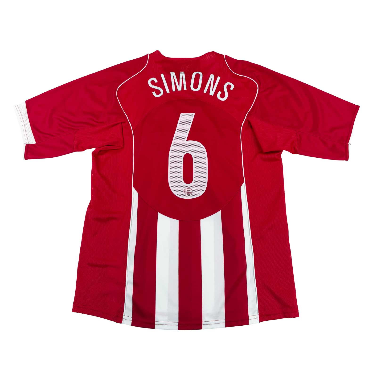 PSV 2004/05 HOME SHIRT – #6 SIMONS 