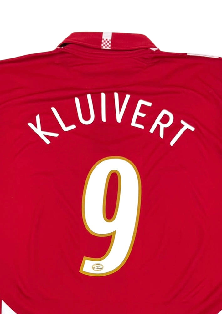PSV 2006 07 HOME SHIRT 9 KLUIVERT Back Detail