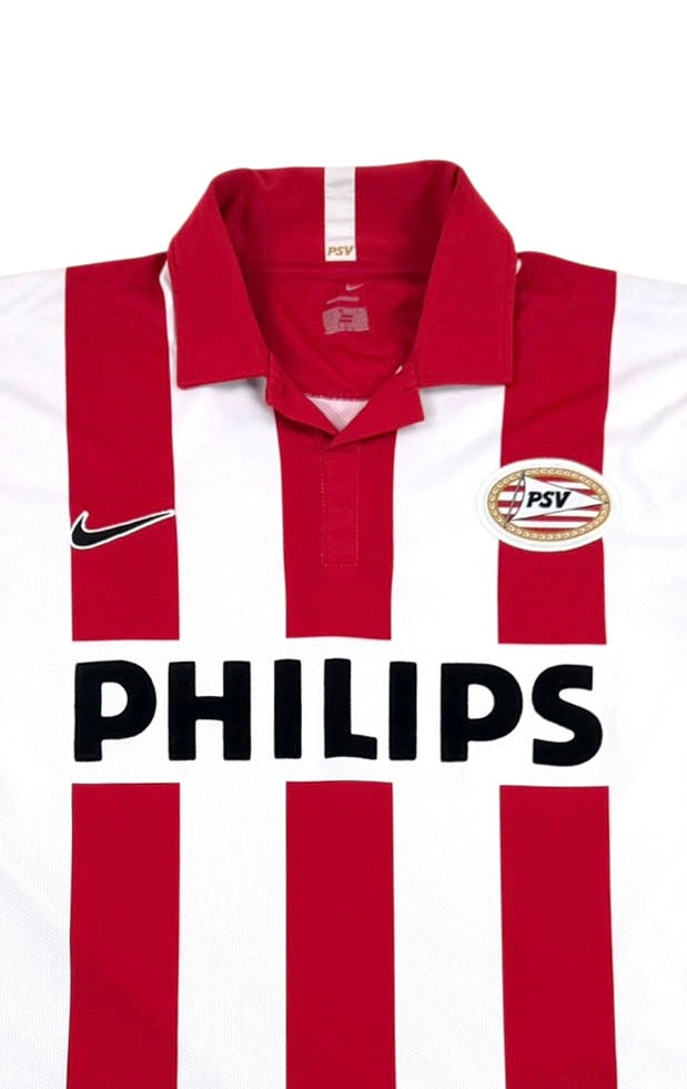 PSV 2006 07 HOME SHIRT 9 KLUIVERT Front Detail