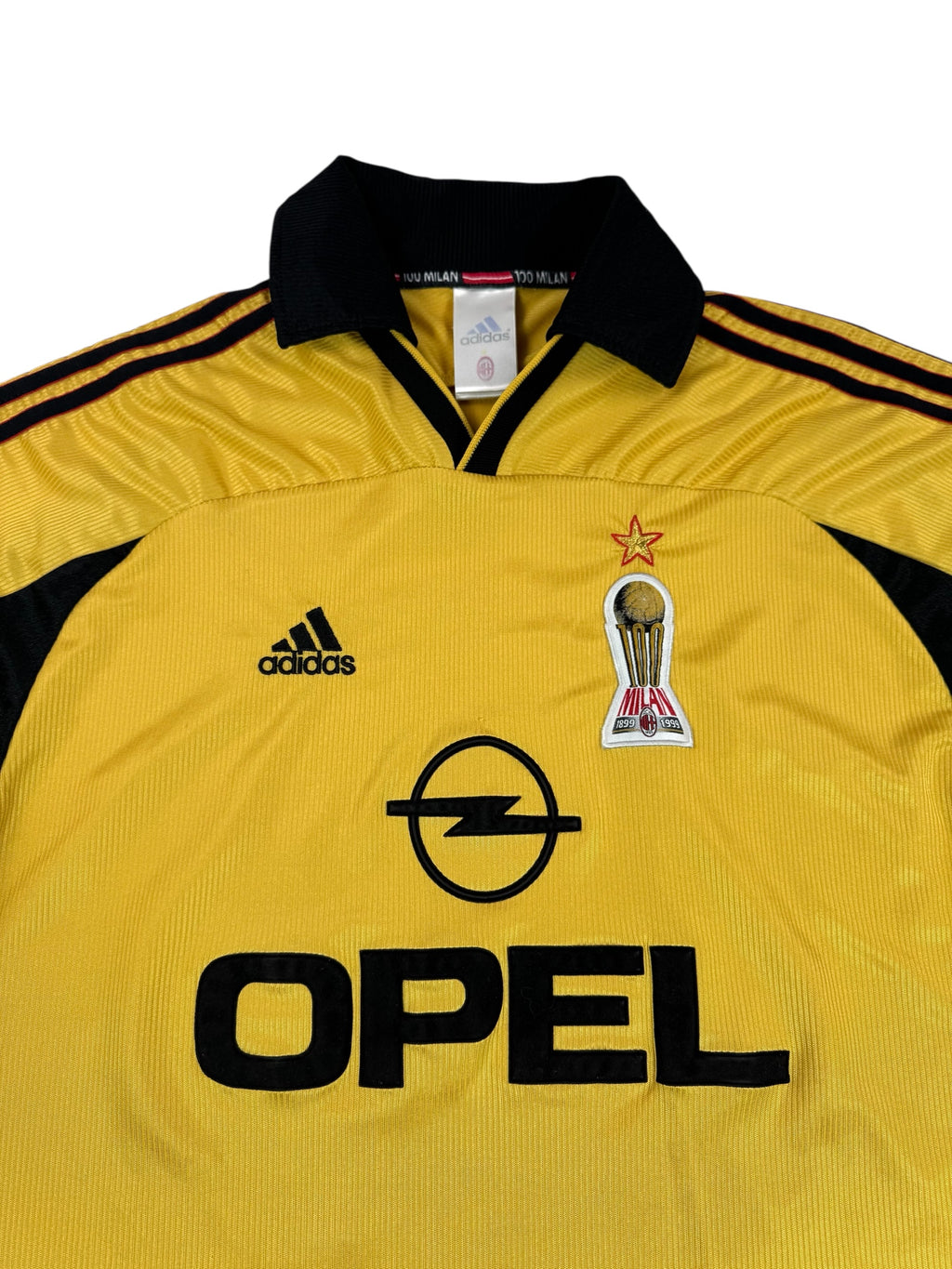 AC MILAN 1999/00 FOURTH "CENTENARY" SHIRT - #3 MALDINI (SIZE XL)