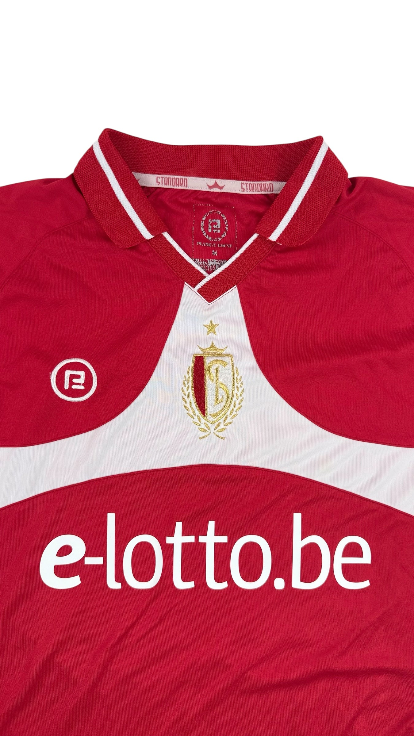 STANDARD DE LIÈGE 2010/11 HOME SHIRT - #25 BENTEKE (SIZE M)