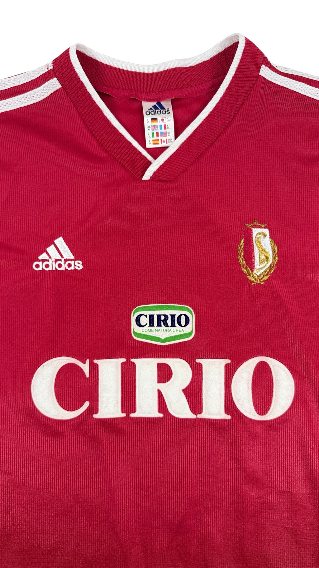 STANDARD DE LIÈGE 1999/00 HOME SHIRT (SIZE XL)
