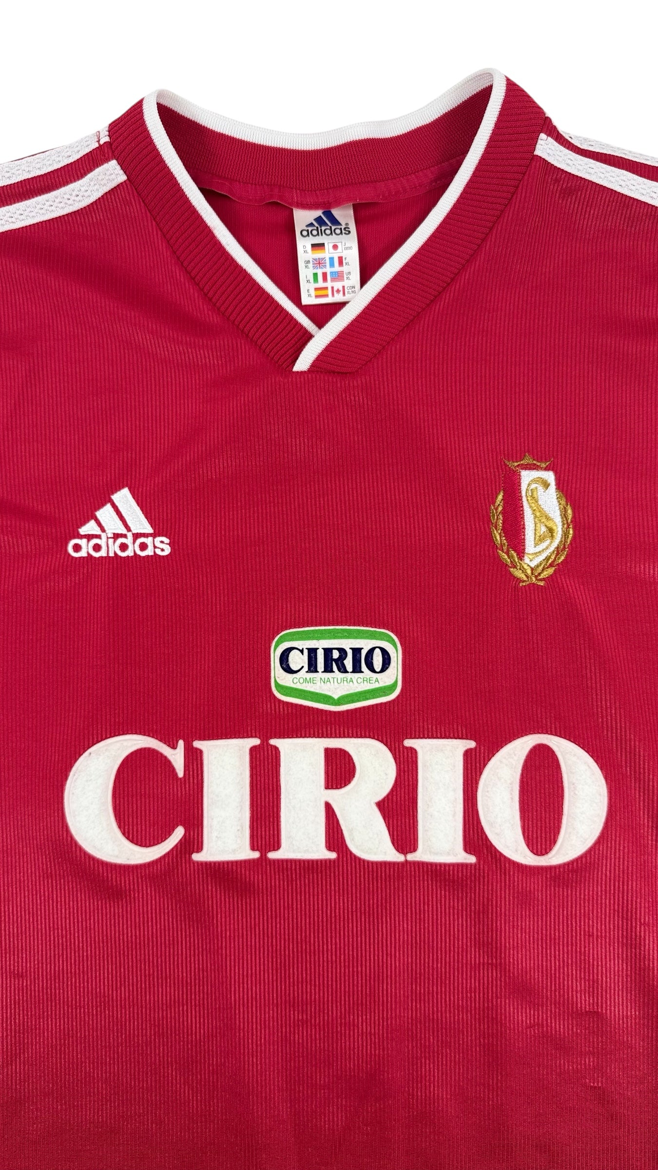 STANDARD DE LIÈGE 1999/00 HOME SHIRT (SIZE XL)