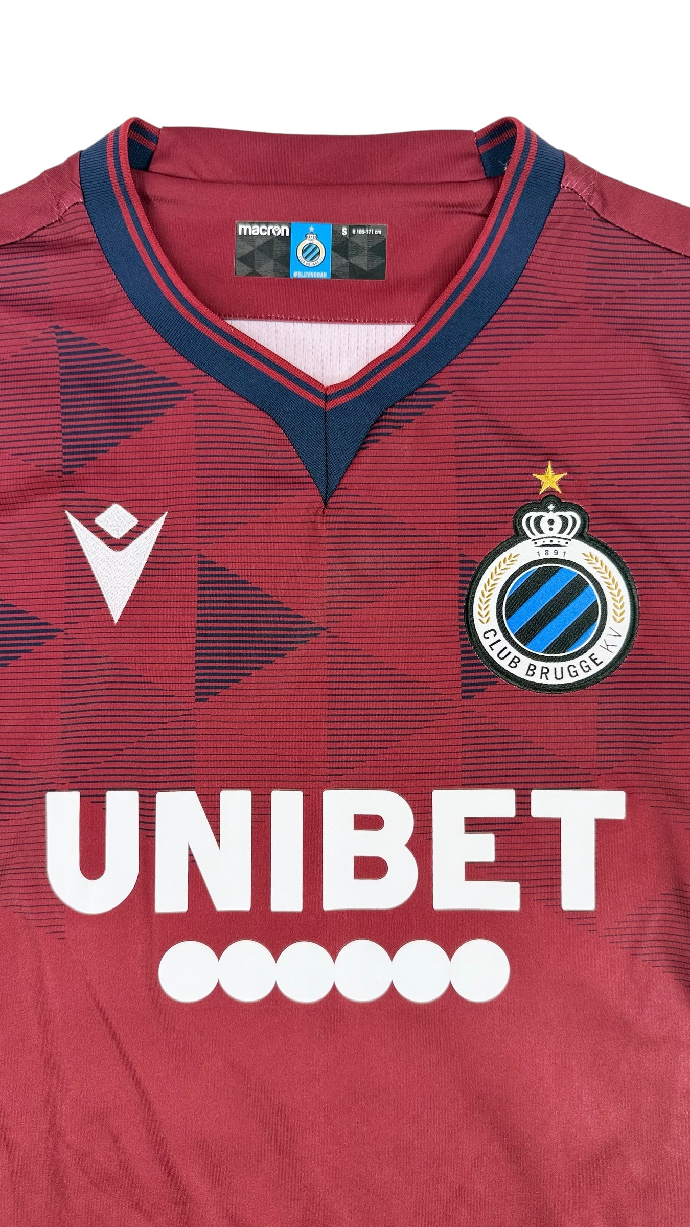 CLUB BRUGGE 2019/20 AWAY SHIRT - #90 DE KETELAERE (SIZE S)