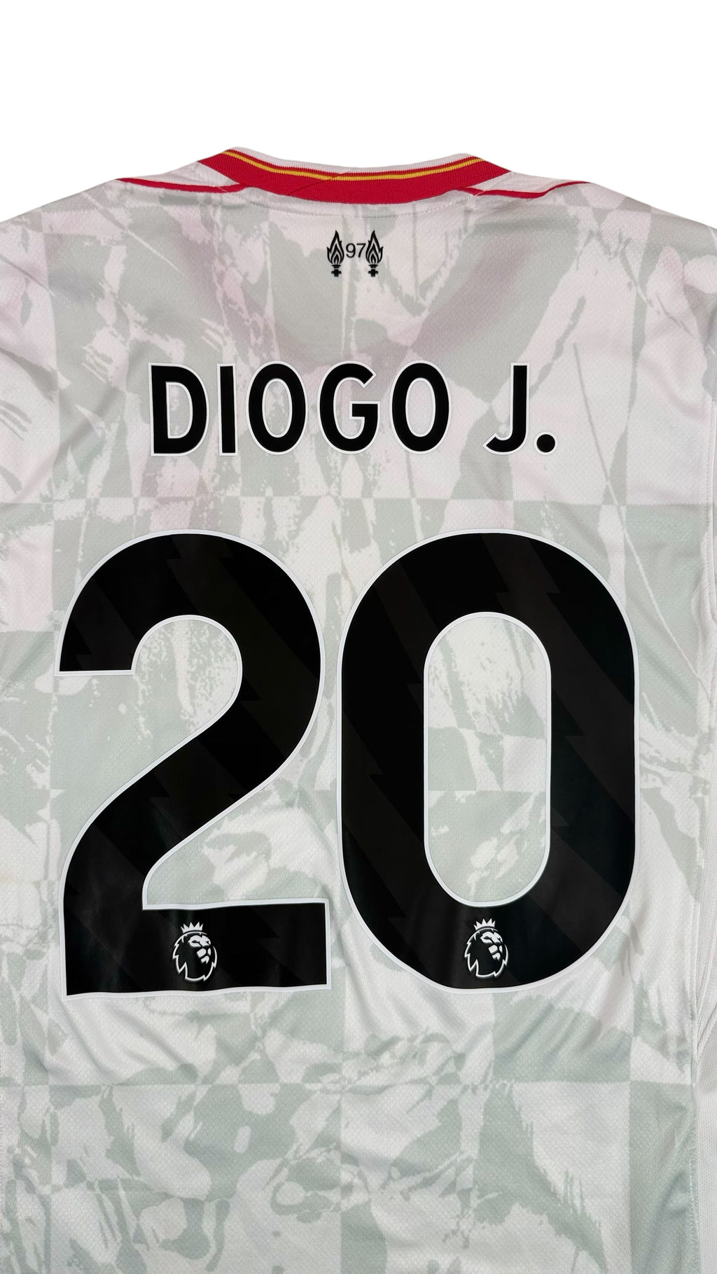 LIVERPOOL 2024/25 THIRD SHIRT - #20 DIOGO J. (SIZE S)