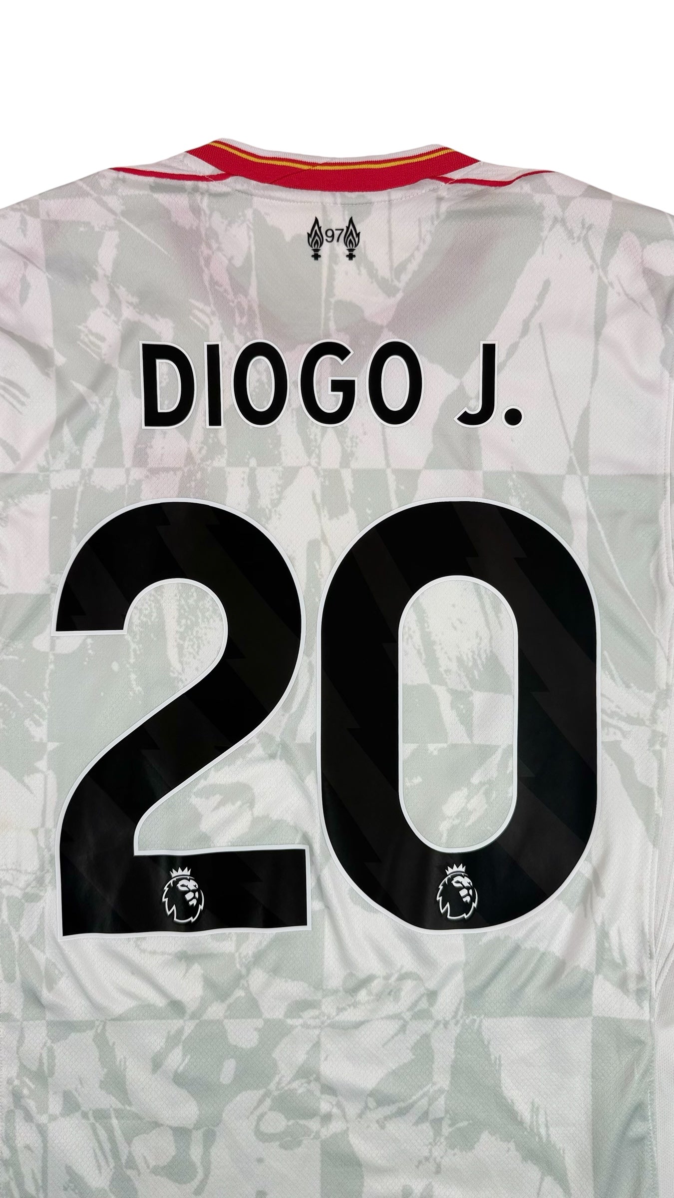 LIVERPOOL 2024/25 THIRD SHIRT - #20 DIOGO J. (SIZE S)
