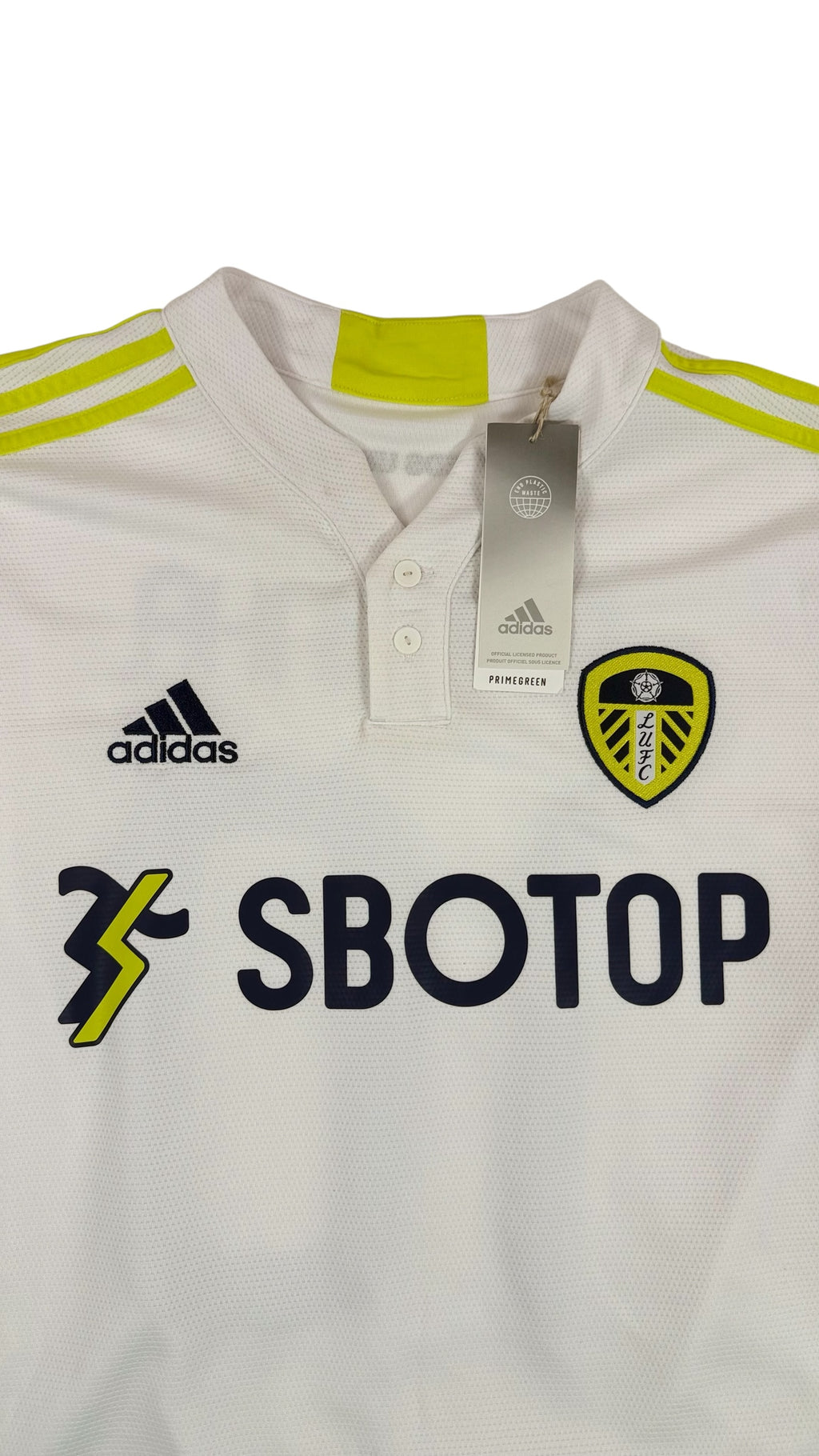 LEEDS UNITED 2021/22 HOME SHIRT - #10 RAPHINHA (SIZE L) NWT