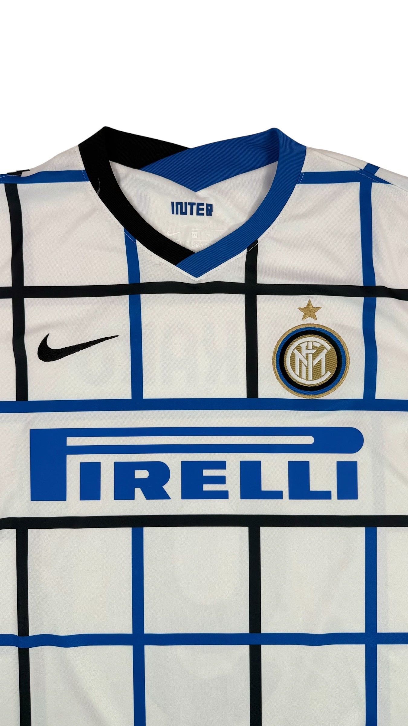 INTER MILAN 2020/21 AWAY SHIRT - #9 LUKAKU (SIZE XL) NWT
