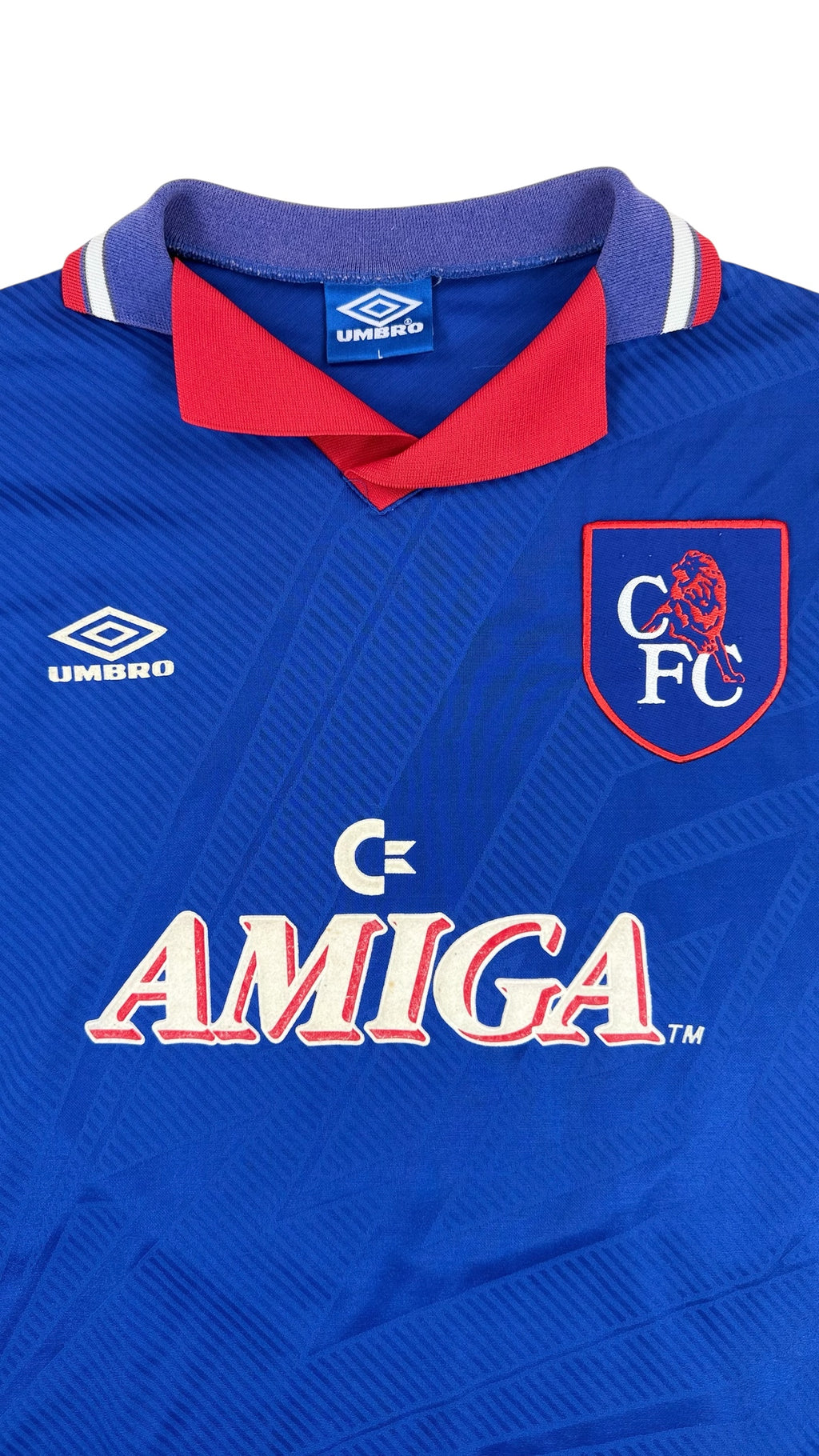 CHELSEA 1993/94 HOME SHIRT - #11 WISE (SIZE L)