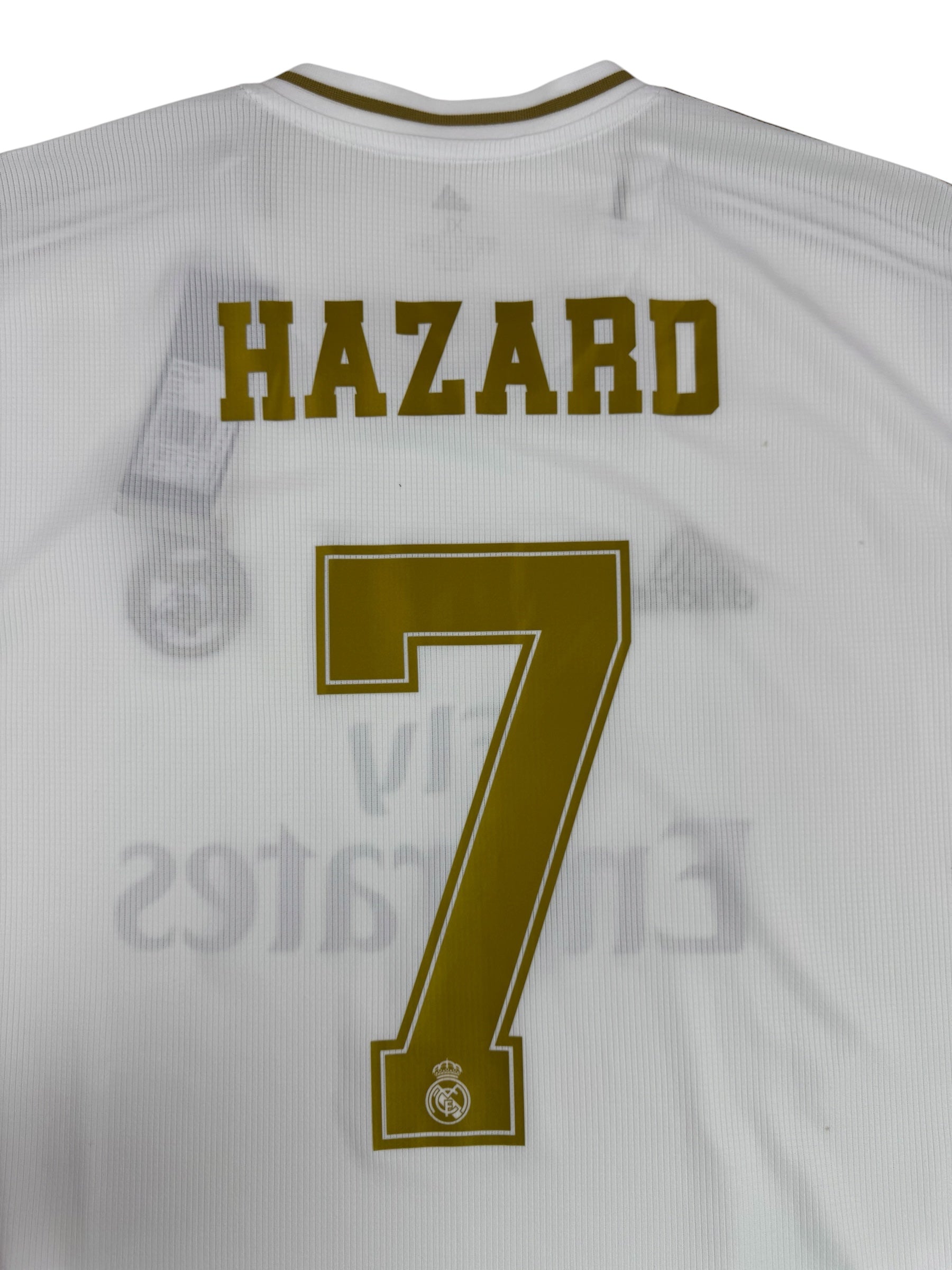 REAL MADRID 2019/20 HOME SHIRT - #7 HAZARD (SIZE XL) NWT