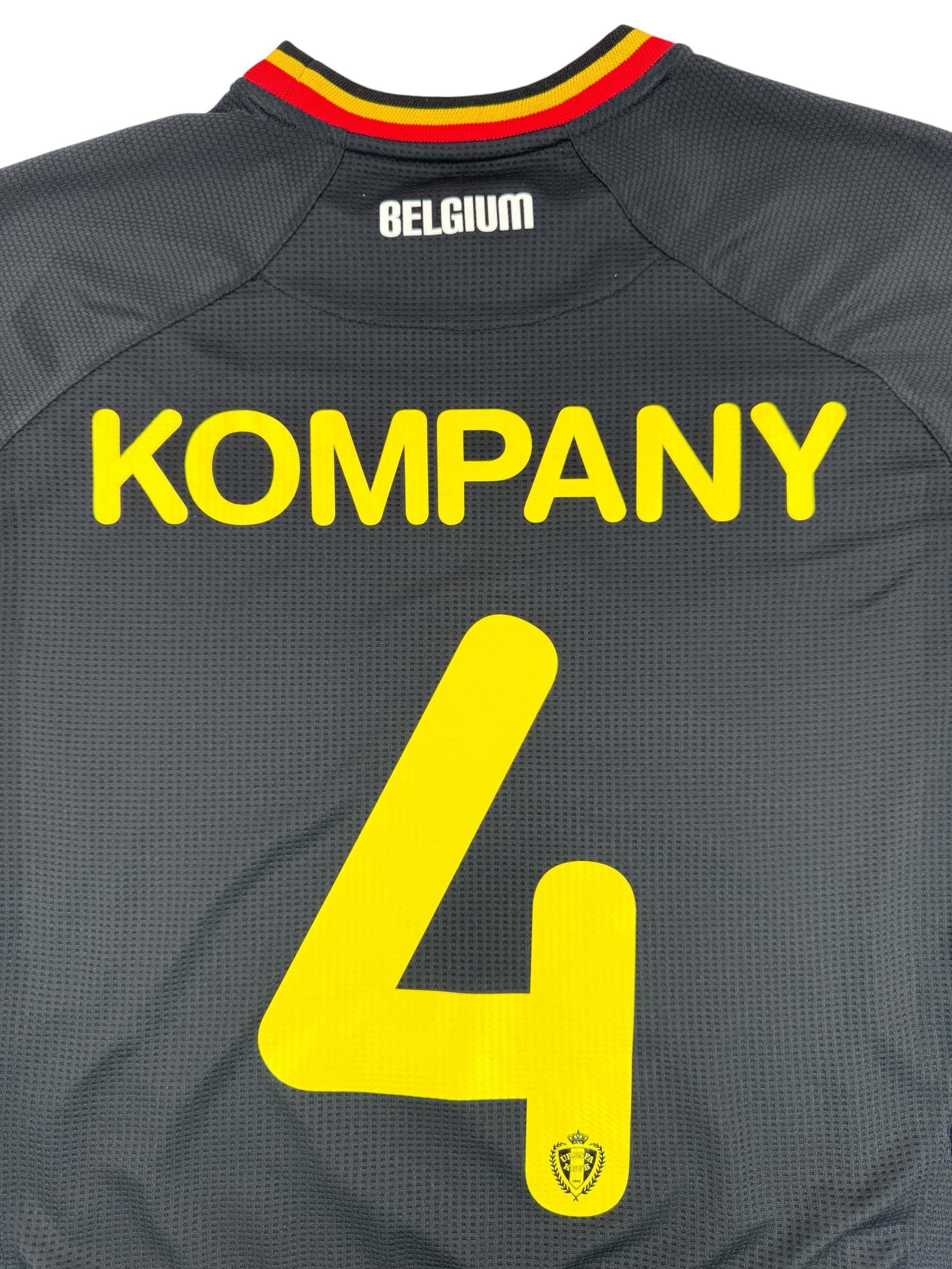 BELGIUM 2014/15 AWAY SHIRT - #4 KOMPANY (SIZE M)