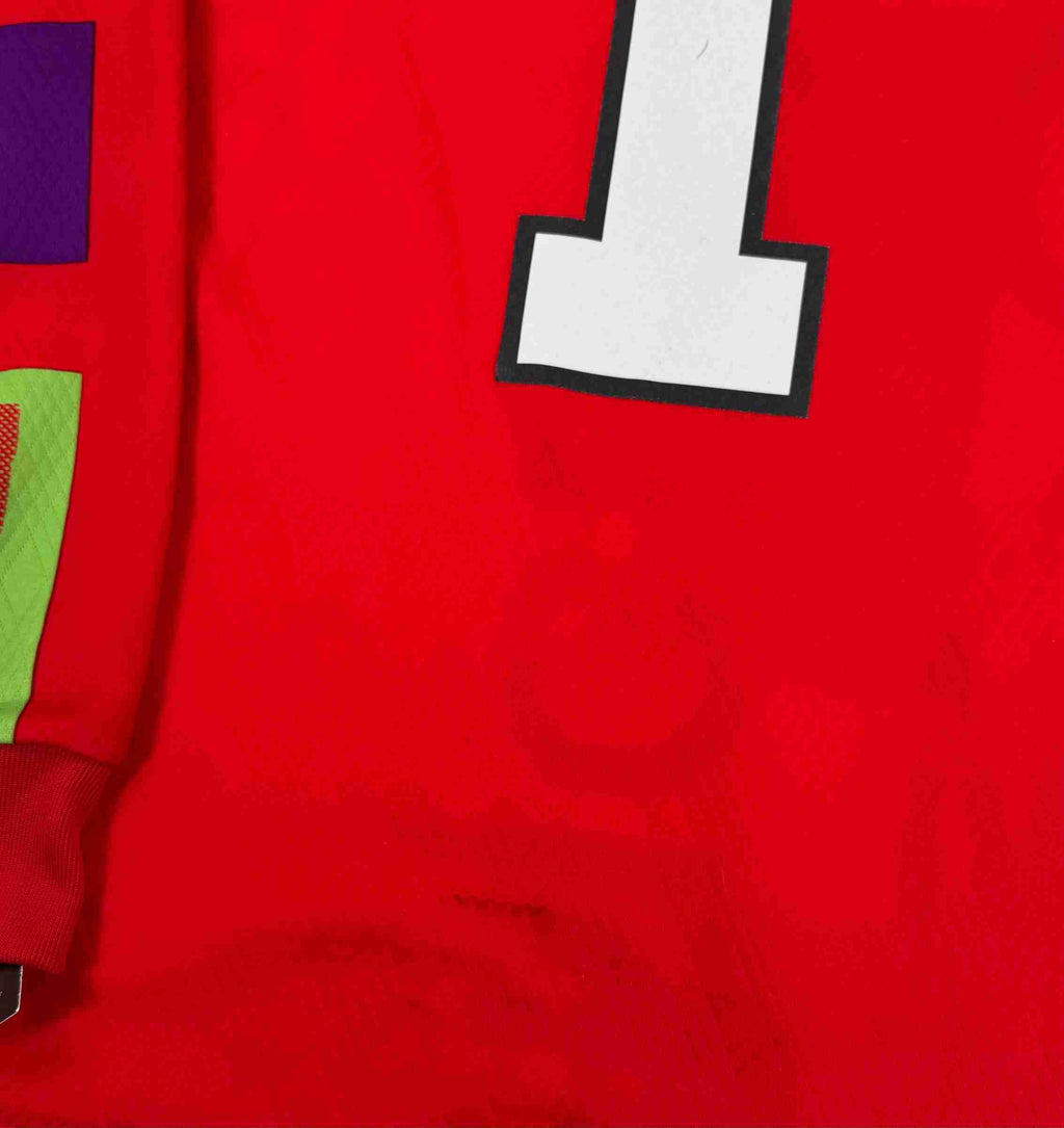 ENGLAND 1995/96 GK SHIRT - #1 SEAMAN (SIZE L)