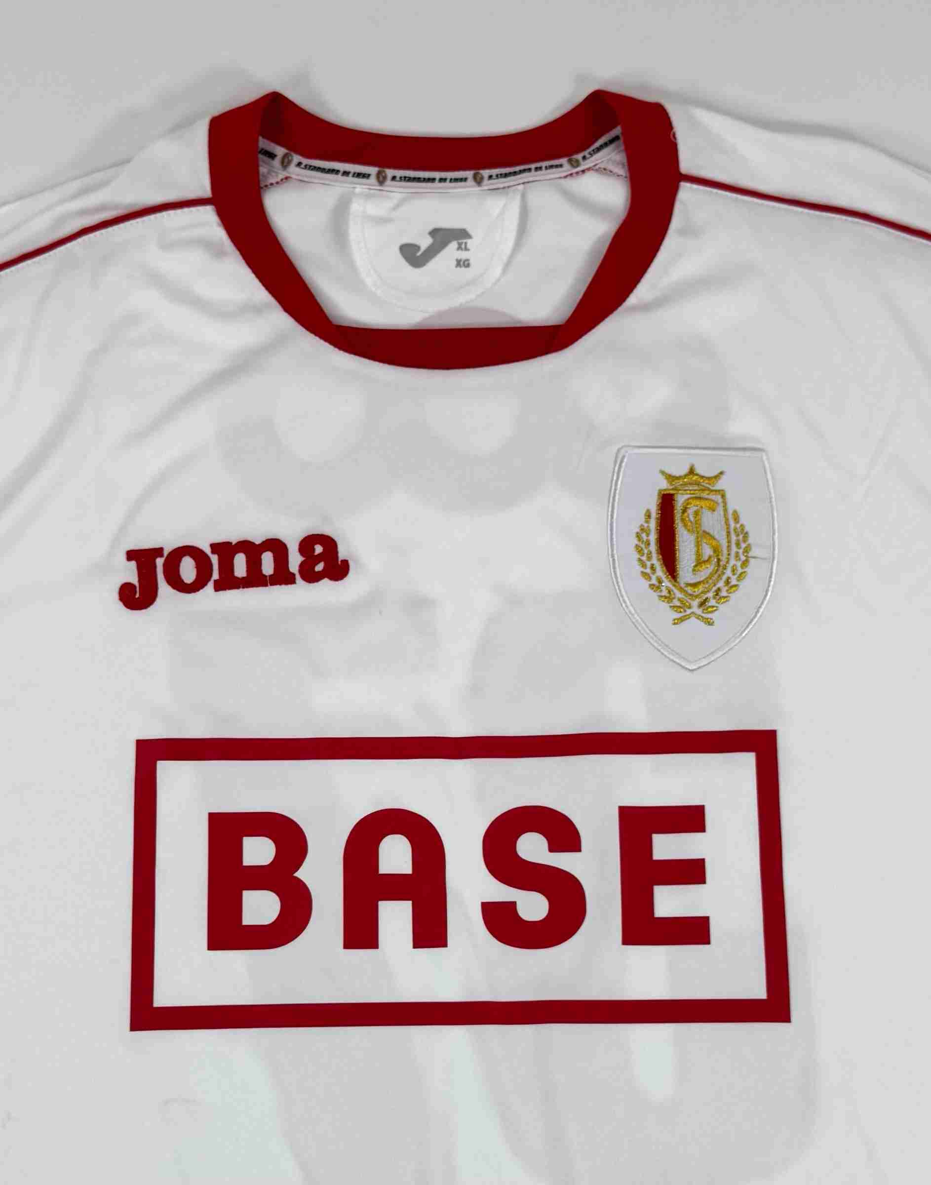 STANDARD DE LIÈGE 2012/13 AWAY SHIRT - #37 VAN DAMME (SIZE XL) NWT