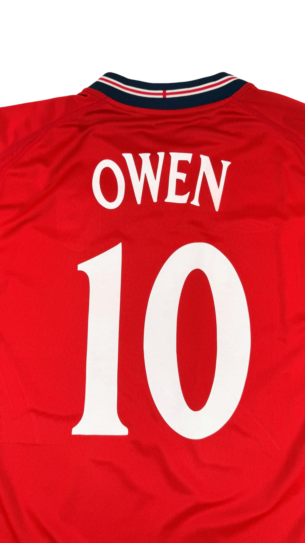 ENGLAND 2002/04 AWAY SHIRT - #10 OWEN (SIZE XL)