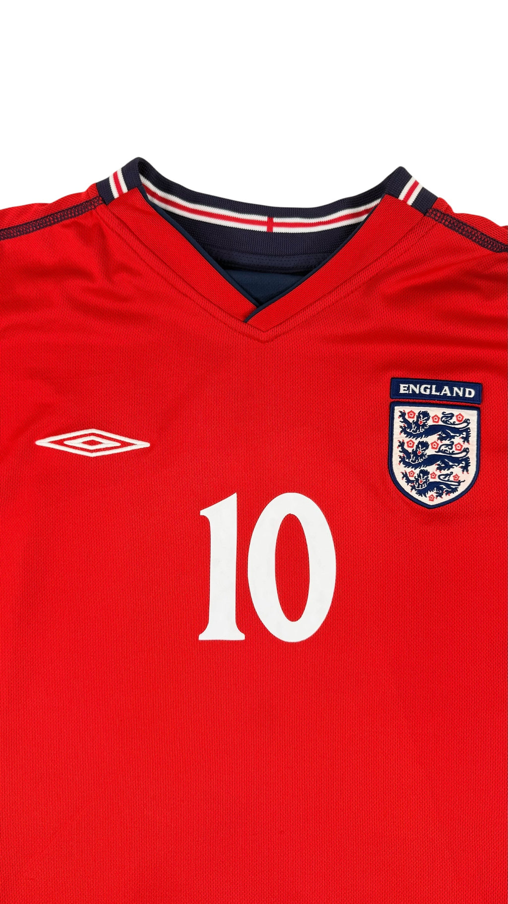 ENGLAND 2002/04 AWAY SHIRT - #10 OWEN (SIZE XL)