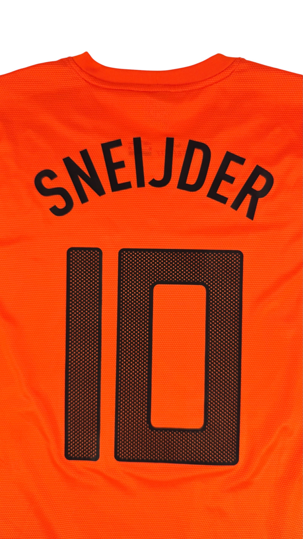 THE NETHERLANDS 2012/13 HOME SHIRT - #10 SNEIJDER (SIZE XL)