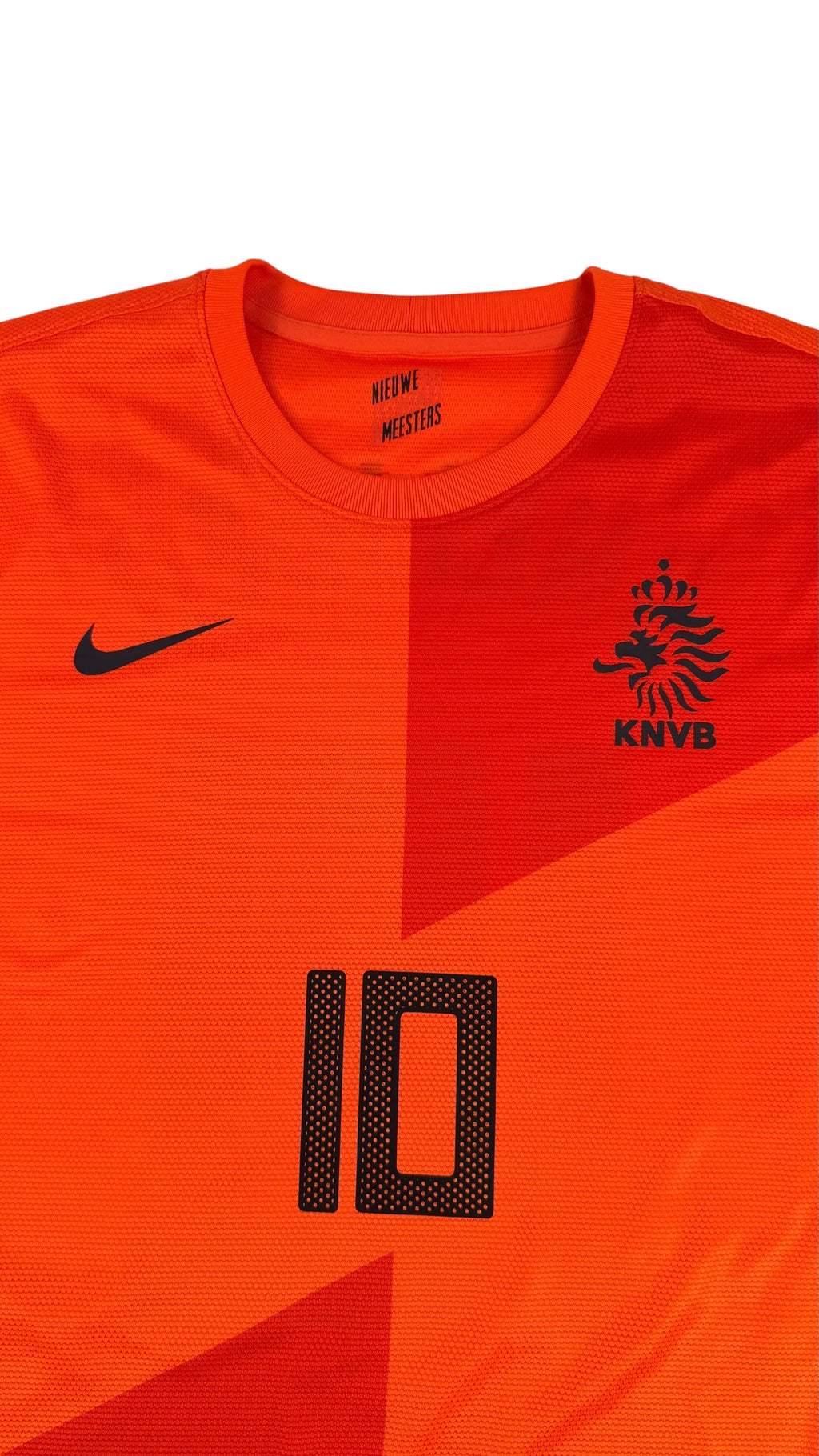 THE NETHERLANDS 2012/13 HOME SHIRT - #10 SNEIJDER (SIZE XL)