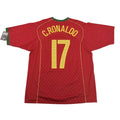 PORTUGAL 2004/05 HOME SHIRT - #17 RONALDO (SIZE XL)