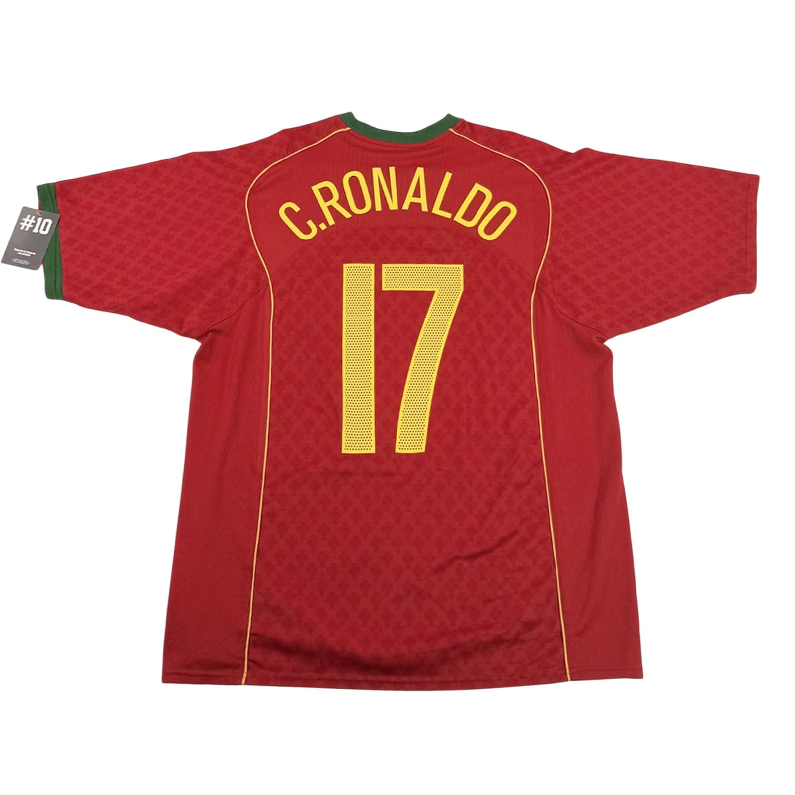 PORTUGAL 2004/05 HOME SHIRT - #17 RONALDO (SIZE XL)