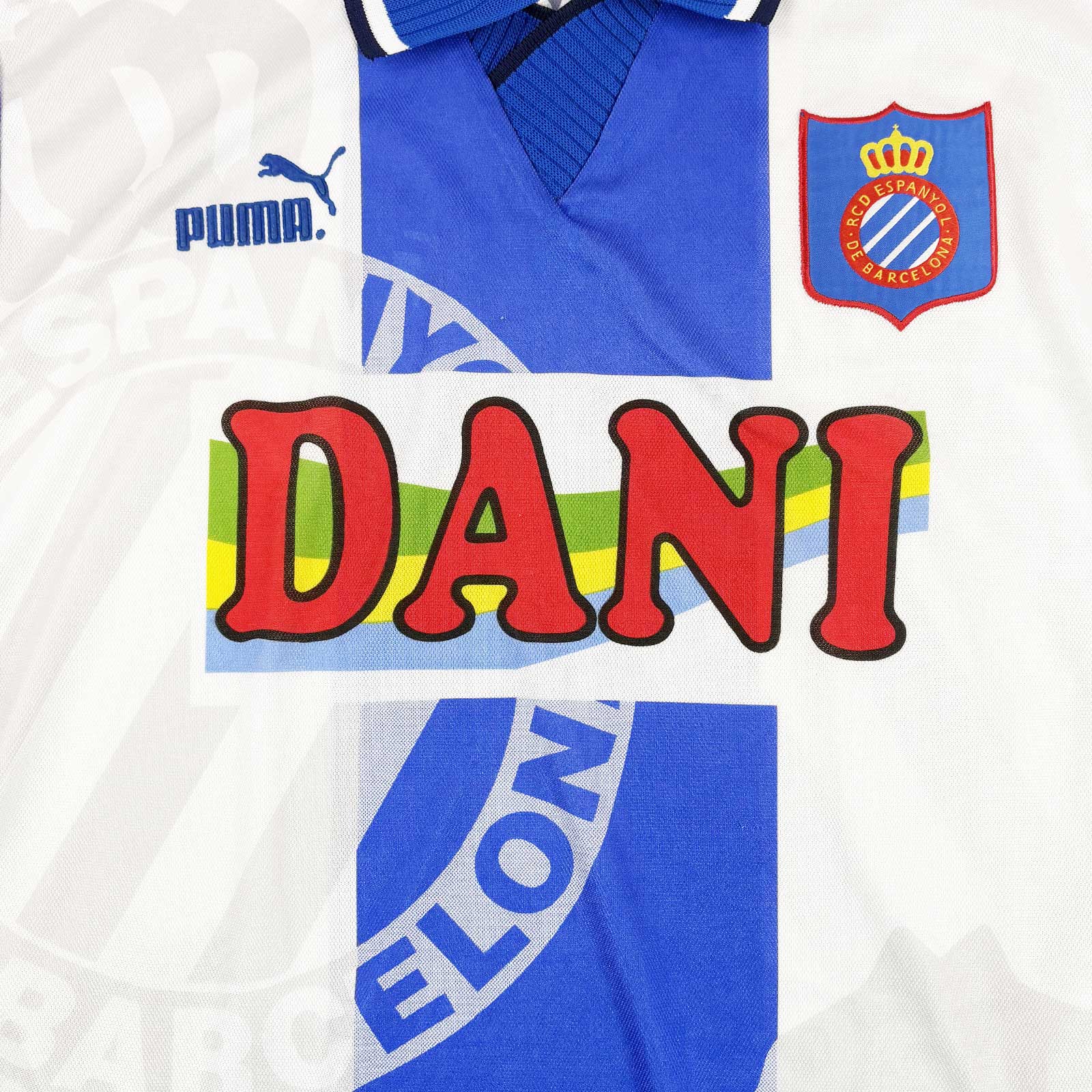 RCD ESPANYOL 1996/98 HOME SHIRT 