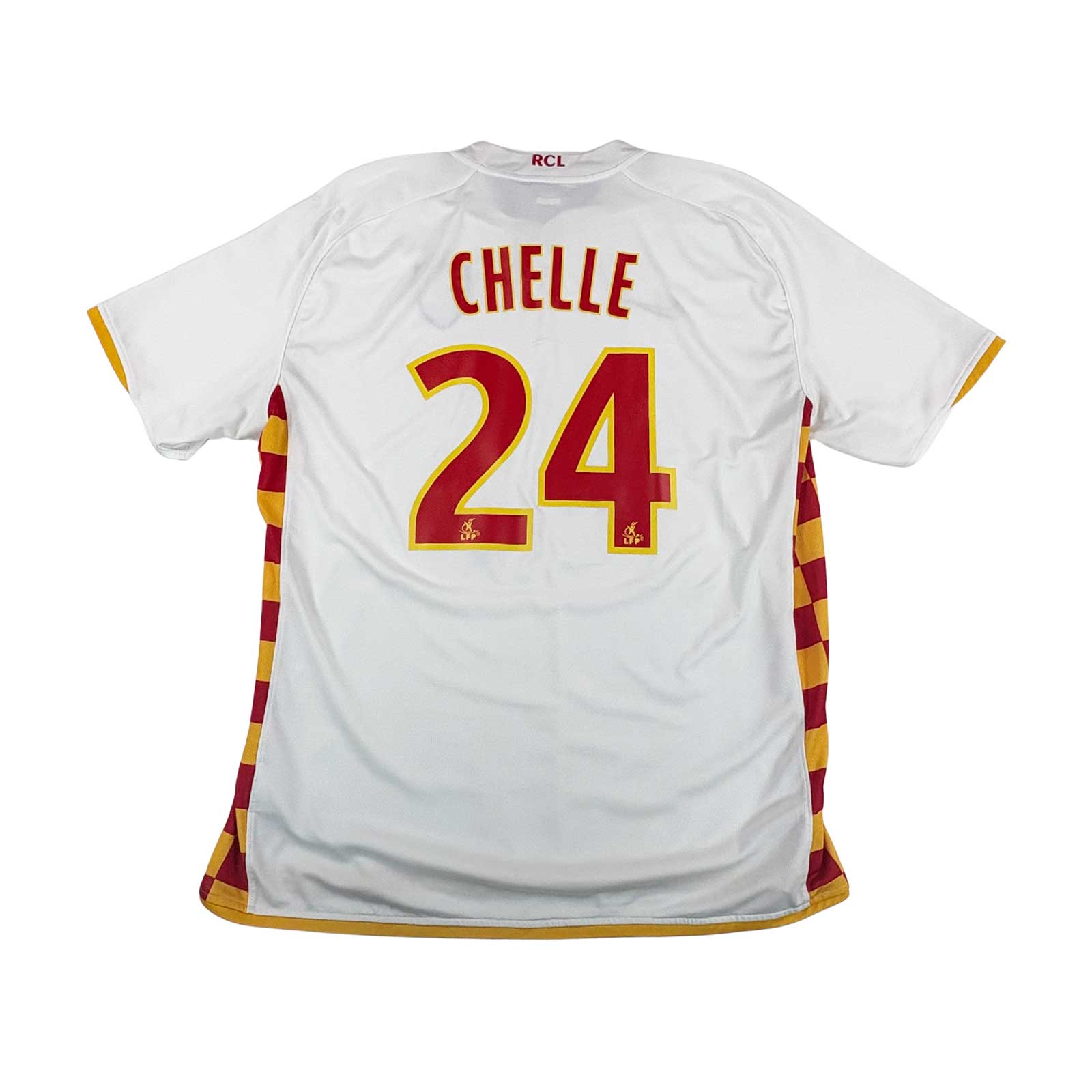 RC LENS 2008/09 AWAY SHIRT - #24 CHELLE