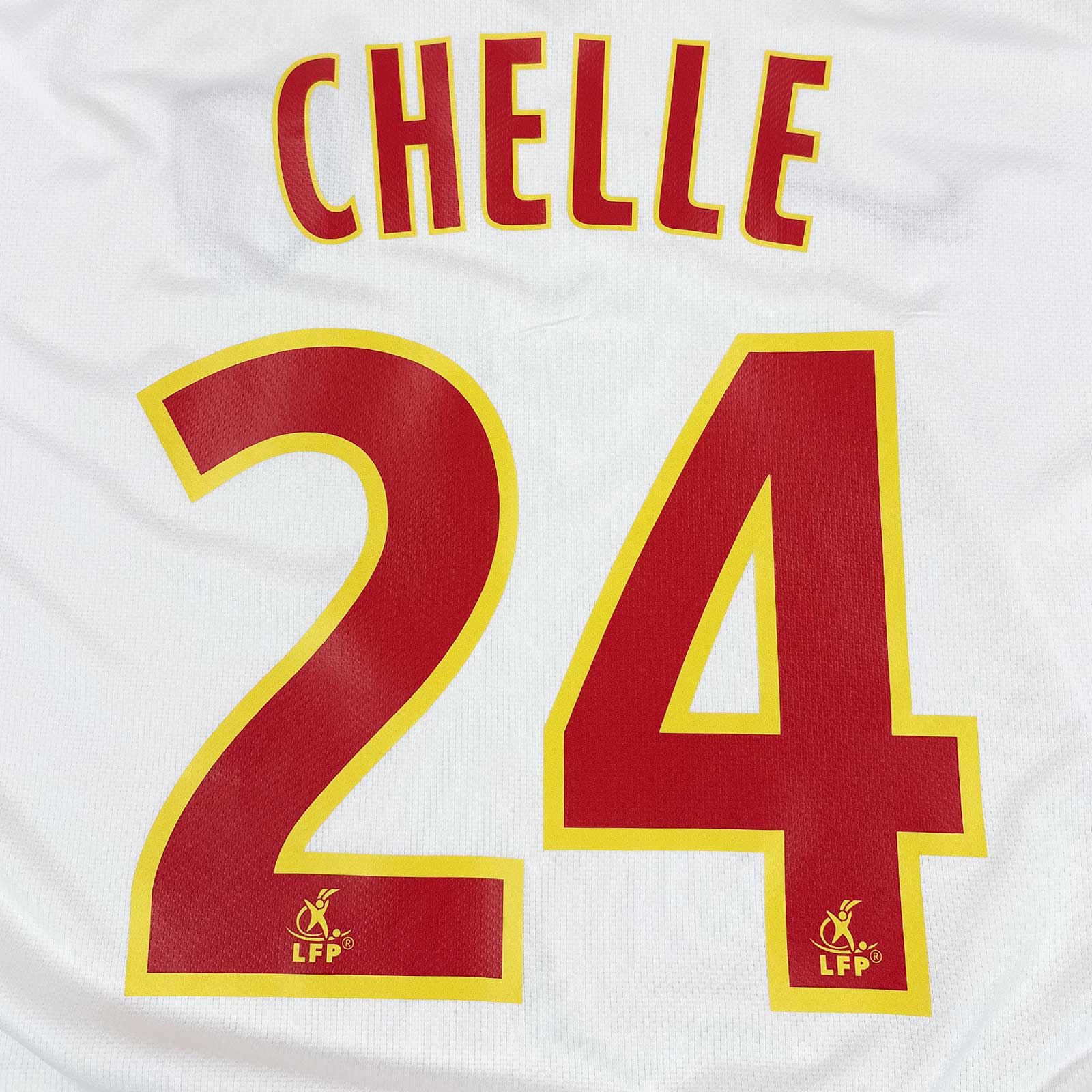 RC LENS 2008/09 AWAY SHIRT - #24 CHELLE