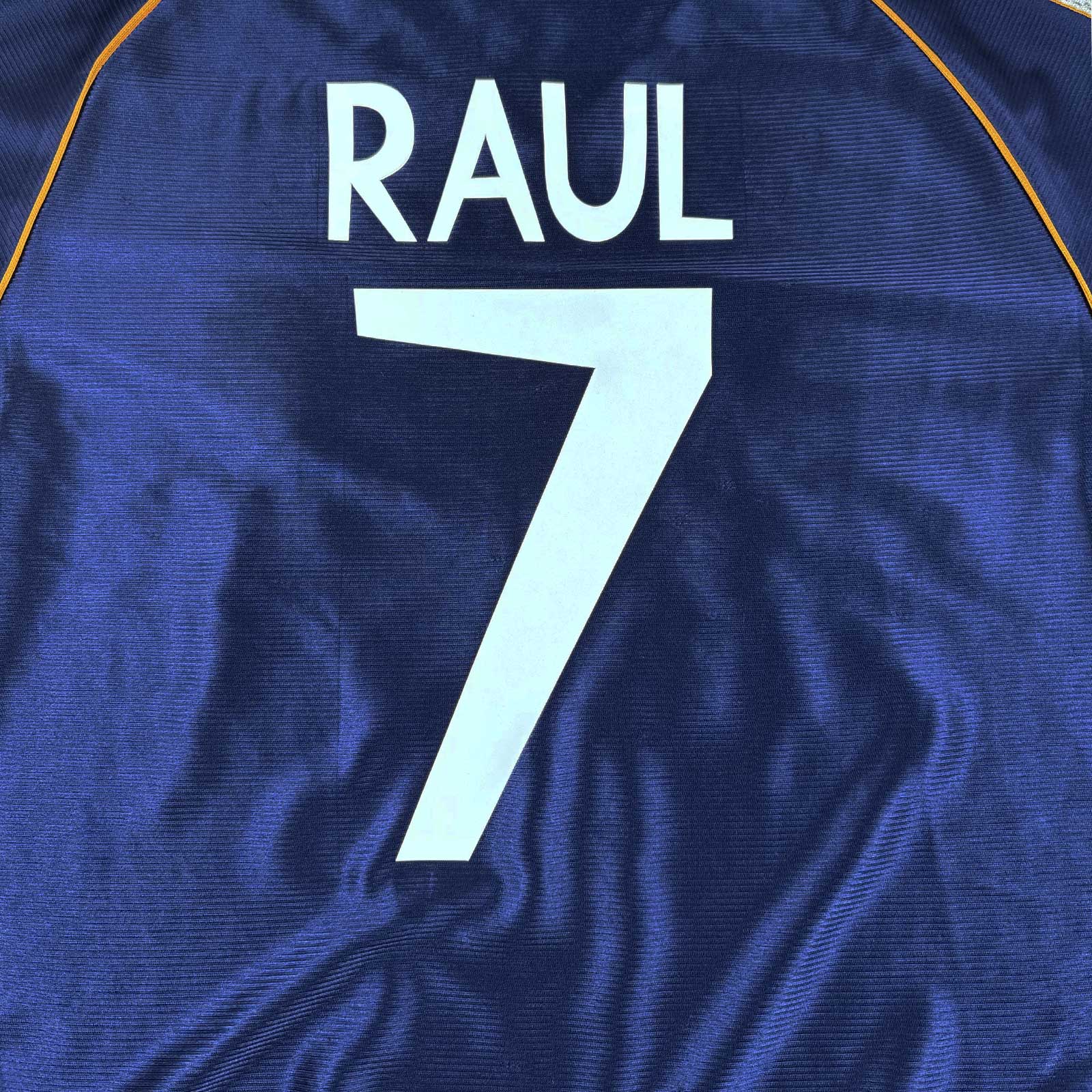REAL MADRID 1998/99 AWAY SHIRT - #7 RAUL 