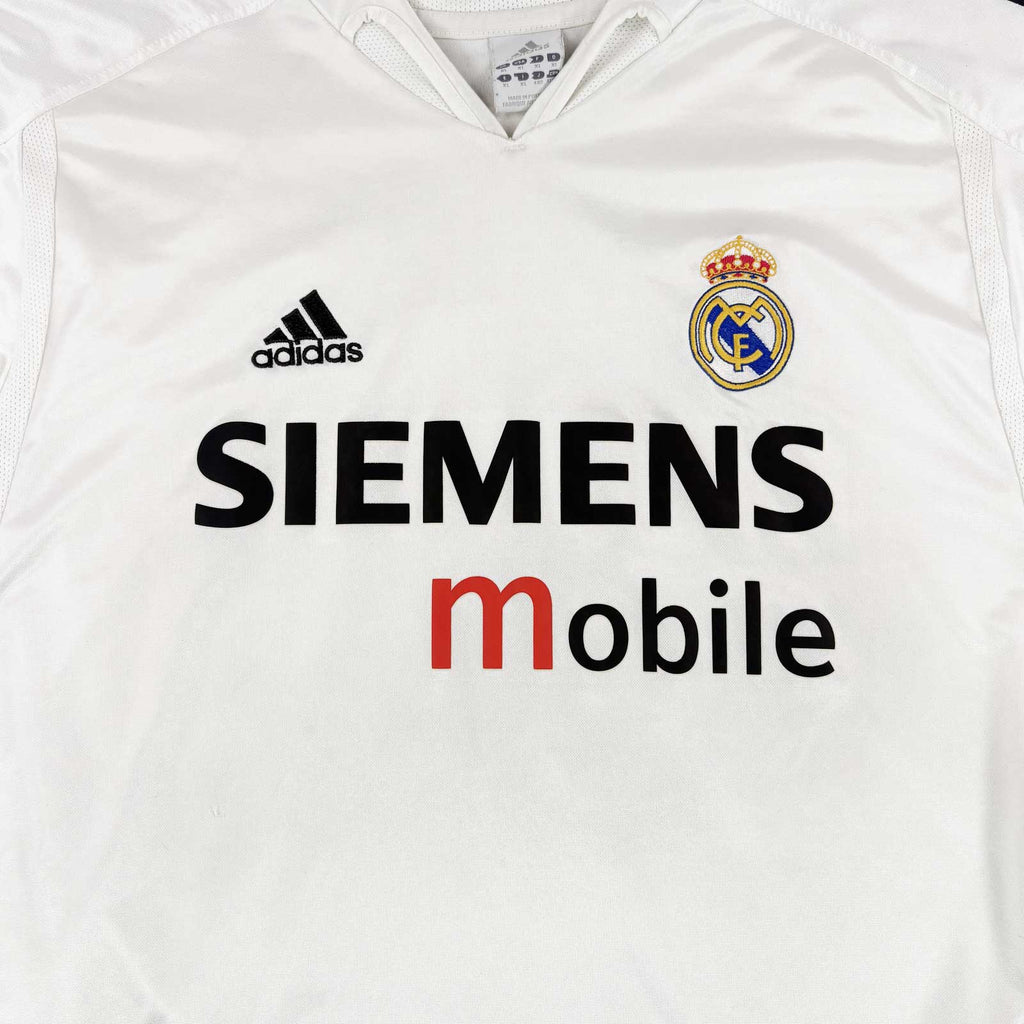 REAL MADRID 2003/04 HOME SHIRT – #5 ZIDANE