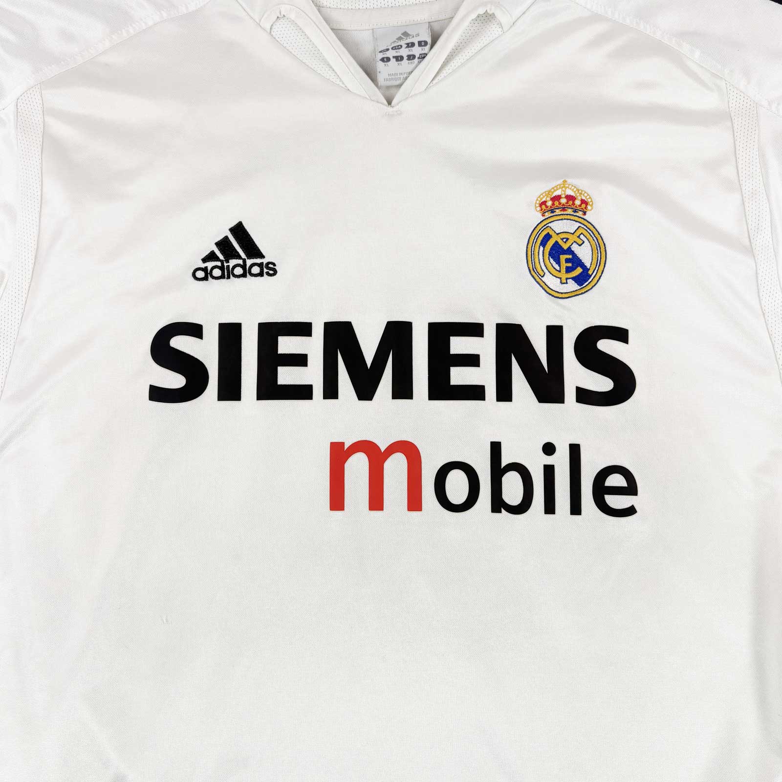 REAL MADRID 2003/04 HOME SHIRT – #5 ZIDANE