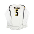 REAL MADRID 2003/04 HOME SHIRT – #5 ZIDANE
