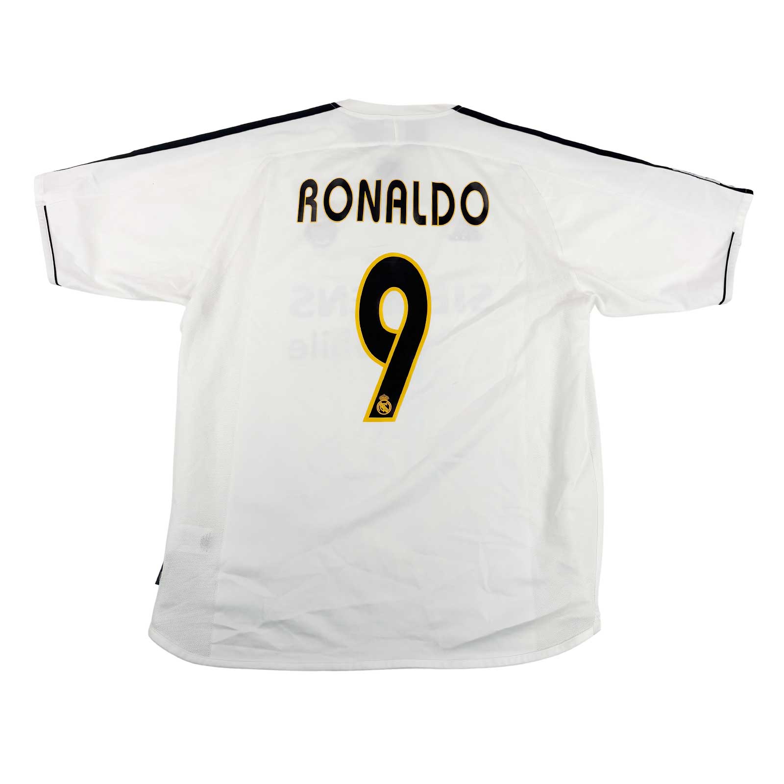 REAL MADRID 2004/05 HOME SHIRT - #9 RONALDO
