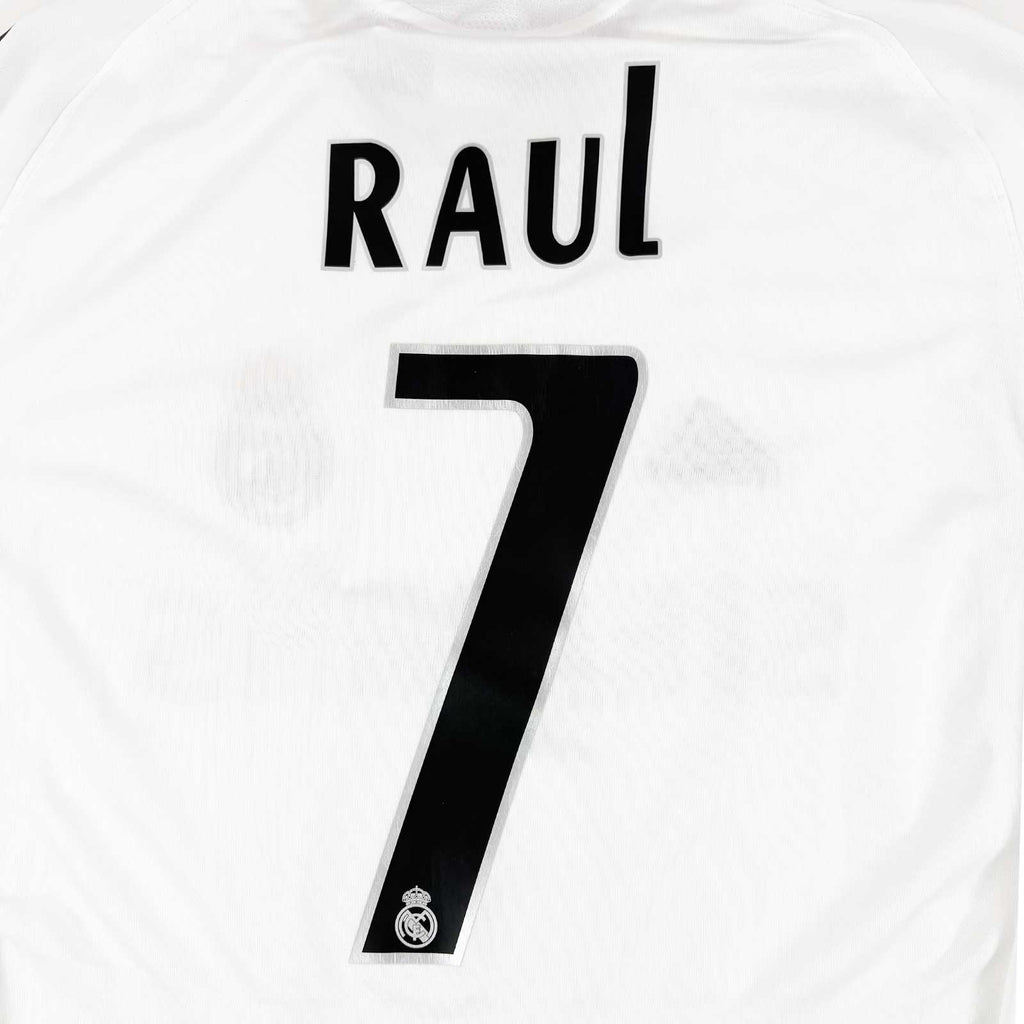 REAL MADRID 2005/06 HOME SHIRT - #7 RAUL 