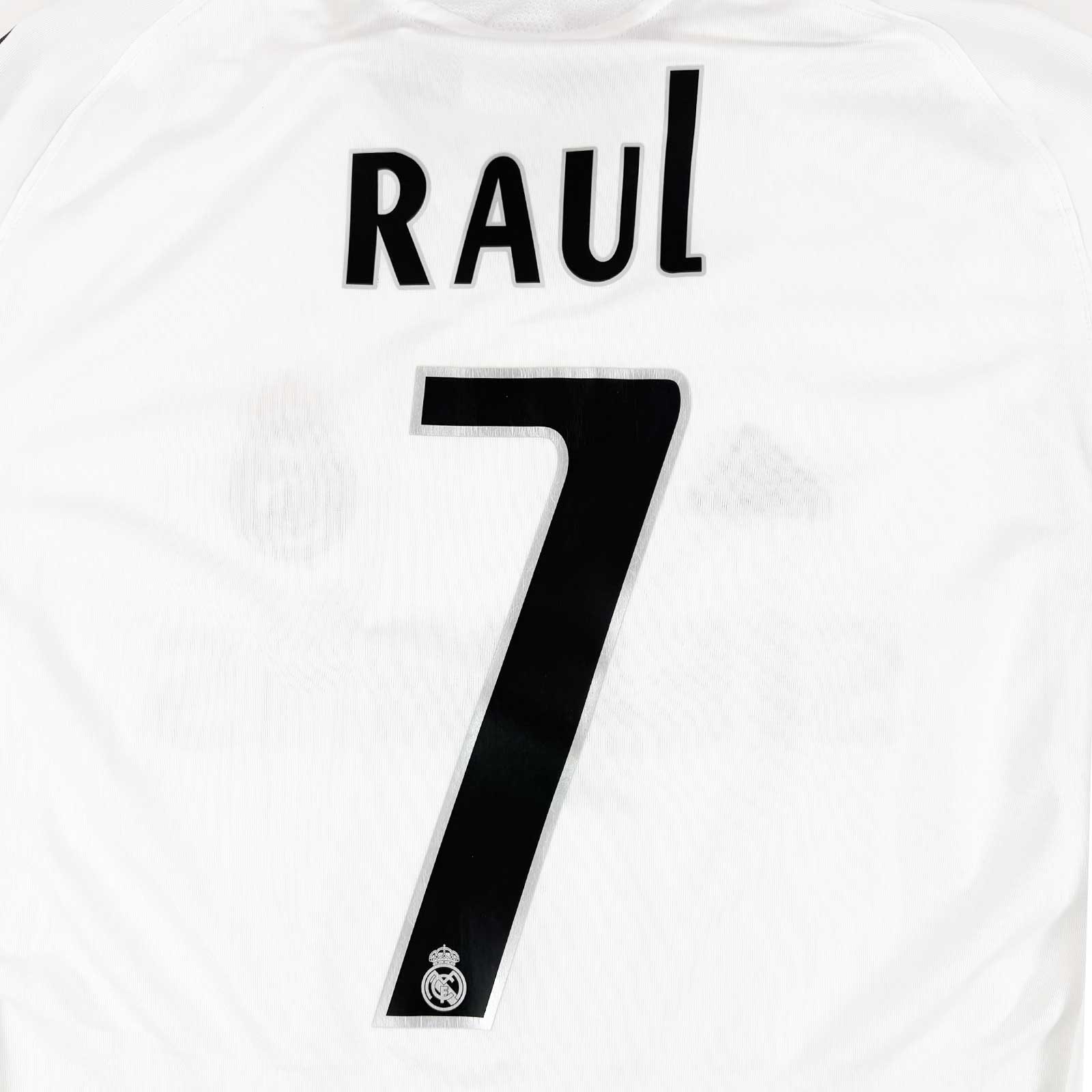 REAL MADRID 2005/06 HOME SHIRT - #7 RAUL 