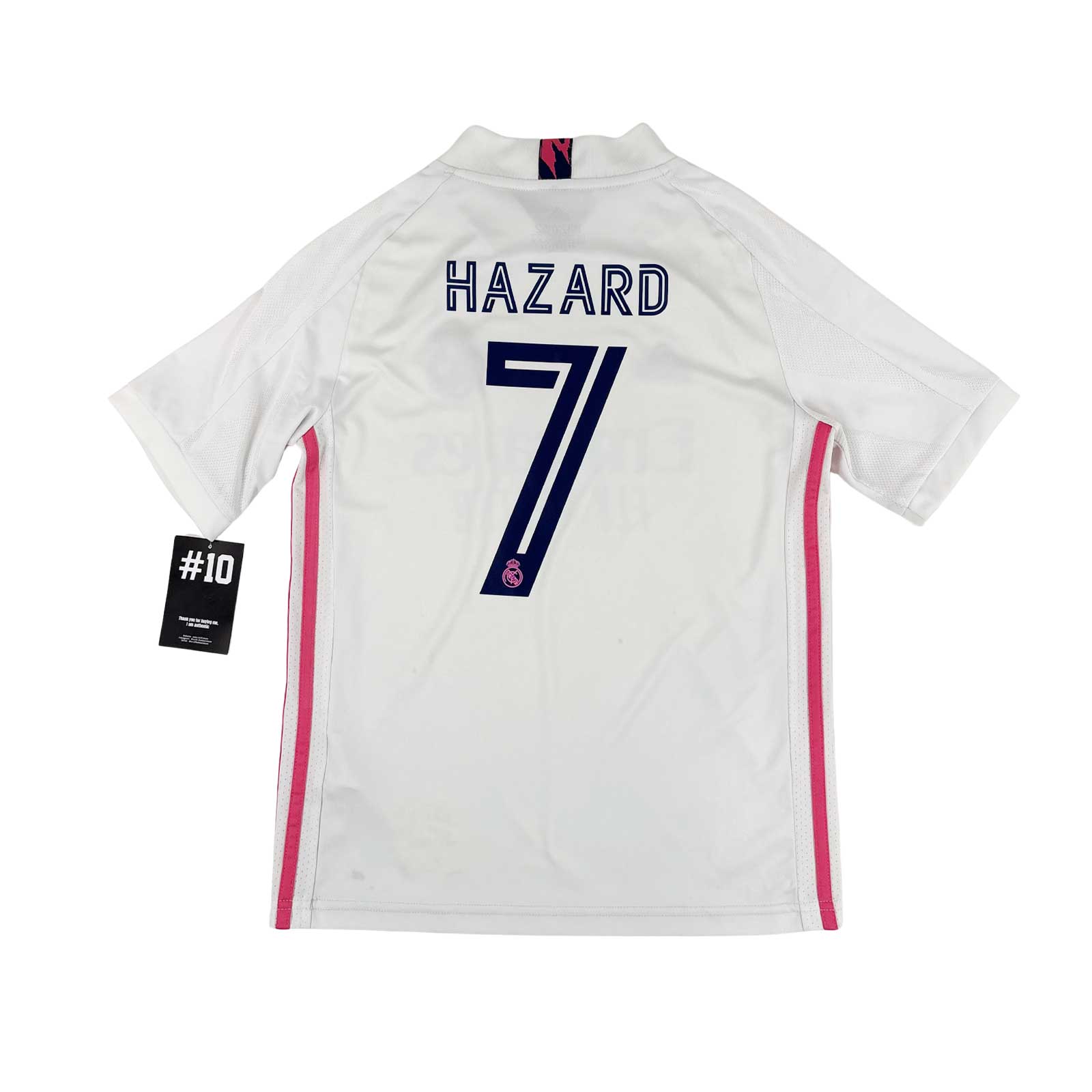 REAL MADRID 2020/21 HOME SHIRT - #7 HAZARD
