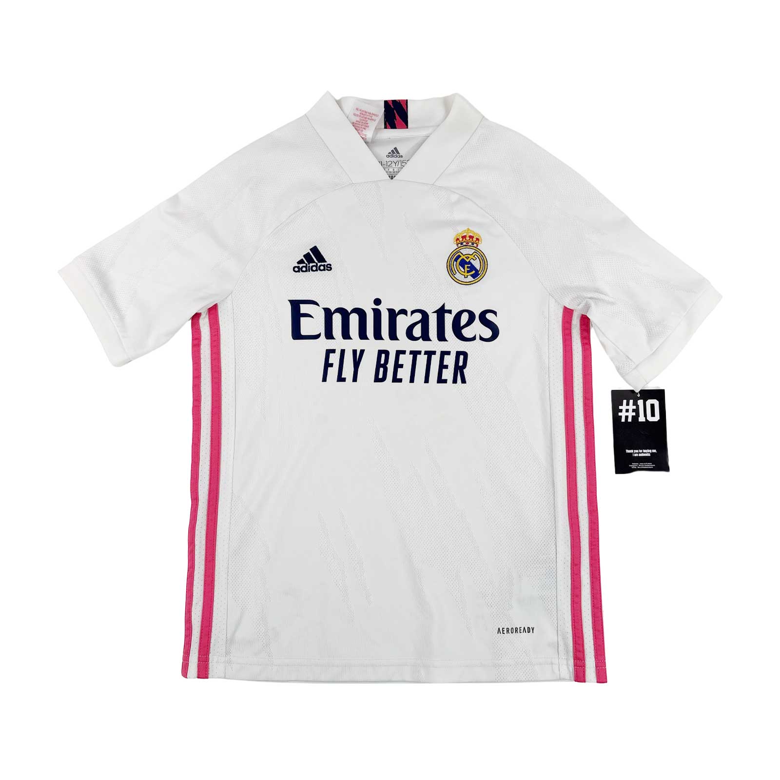 REAL MADRID 2020/21 HOME SHIRT - #7 HAZARD