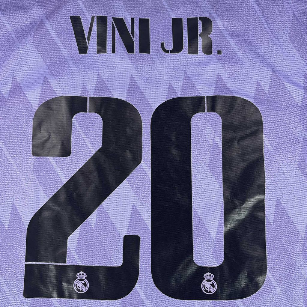 REAL MADRID 2022/23 AWAY SHIRT - #20 VINICIUS JUNIOR 