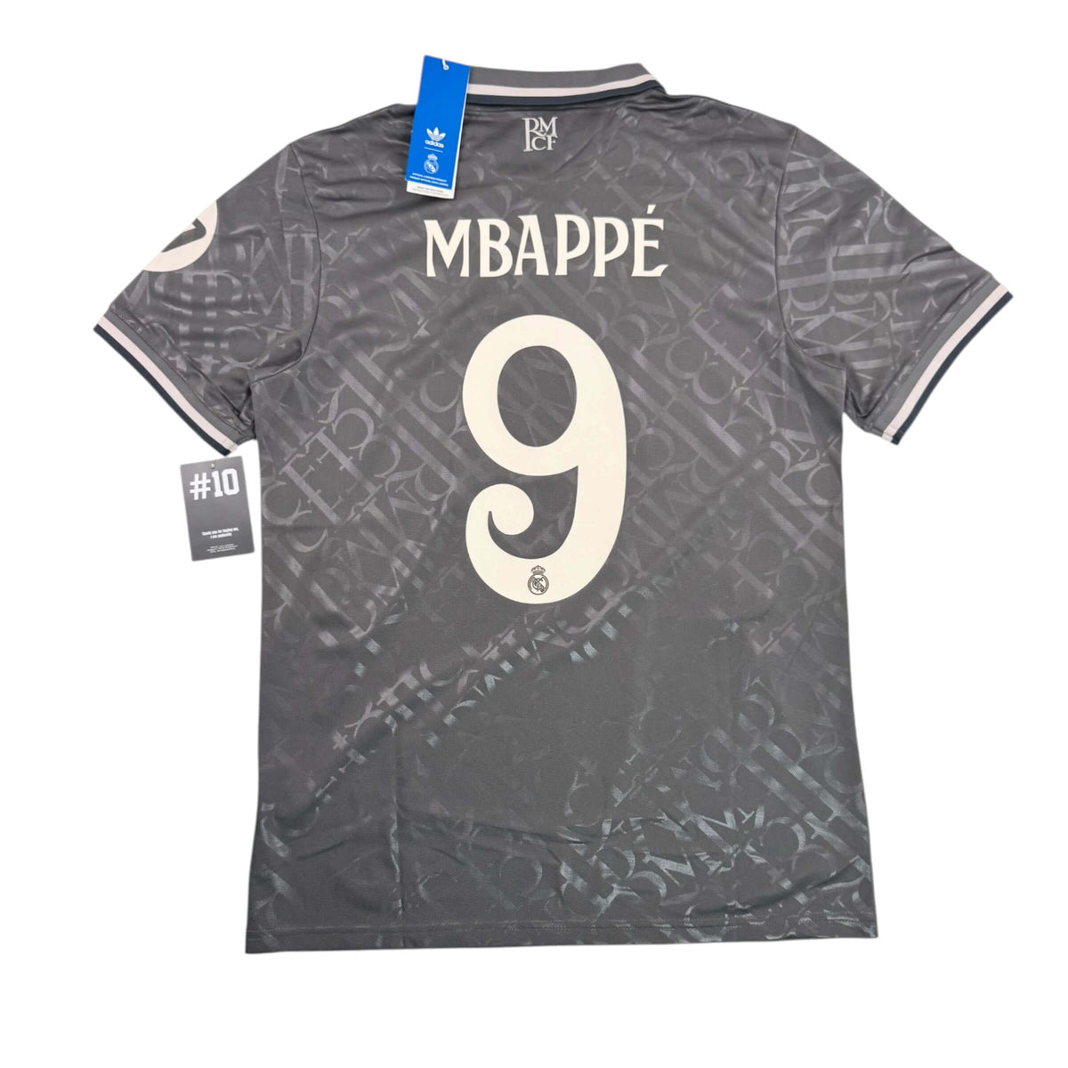 REAL MADRID 2024/25 THIRD SHIRT - #9 MBAPPÉ (SIZE M)