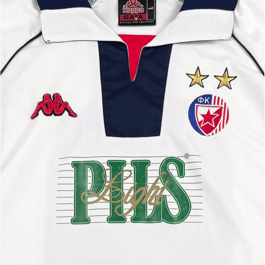 RED STAR BELGRADE 1998/01 AWAY SHIRT - #7 