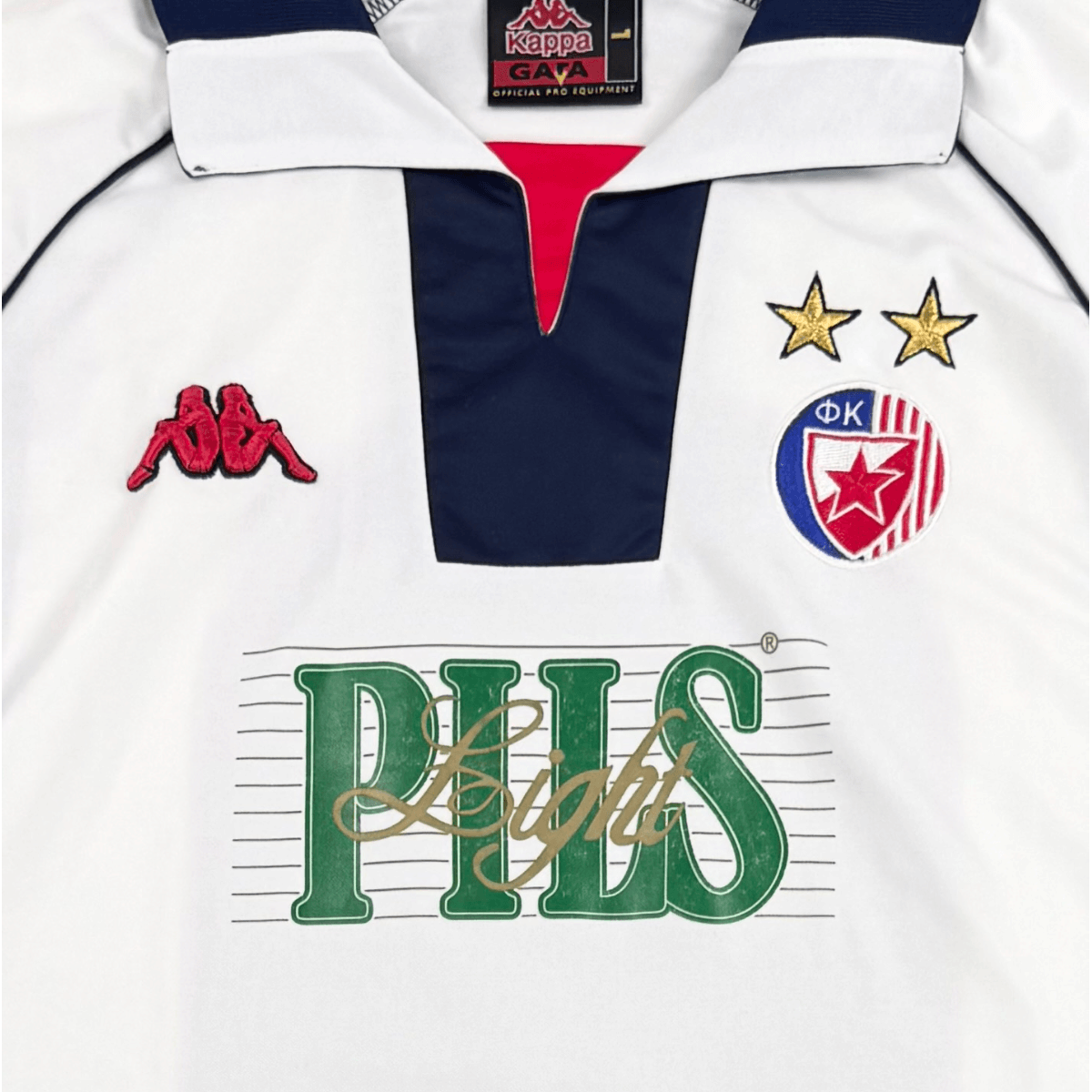 RED STAR BELGRADE 1998/01 AWAY SHIRT - #7 