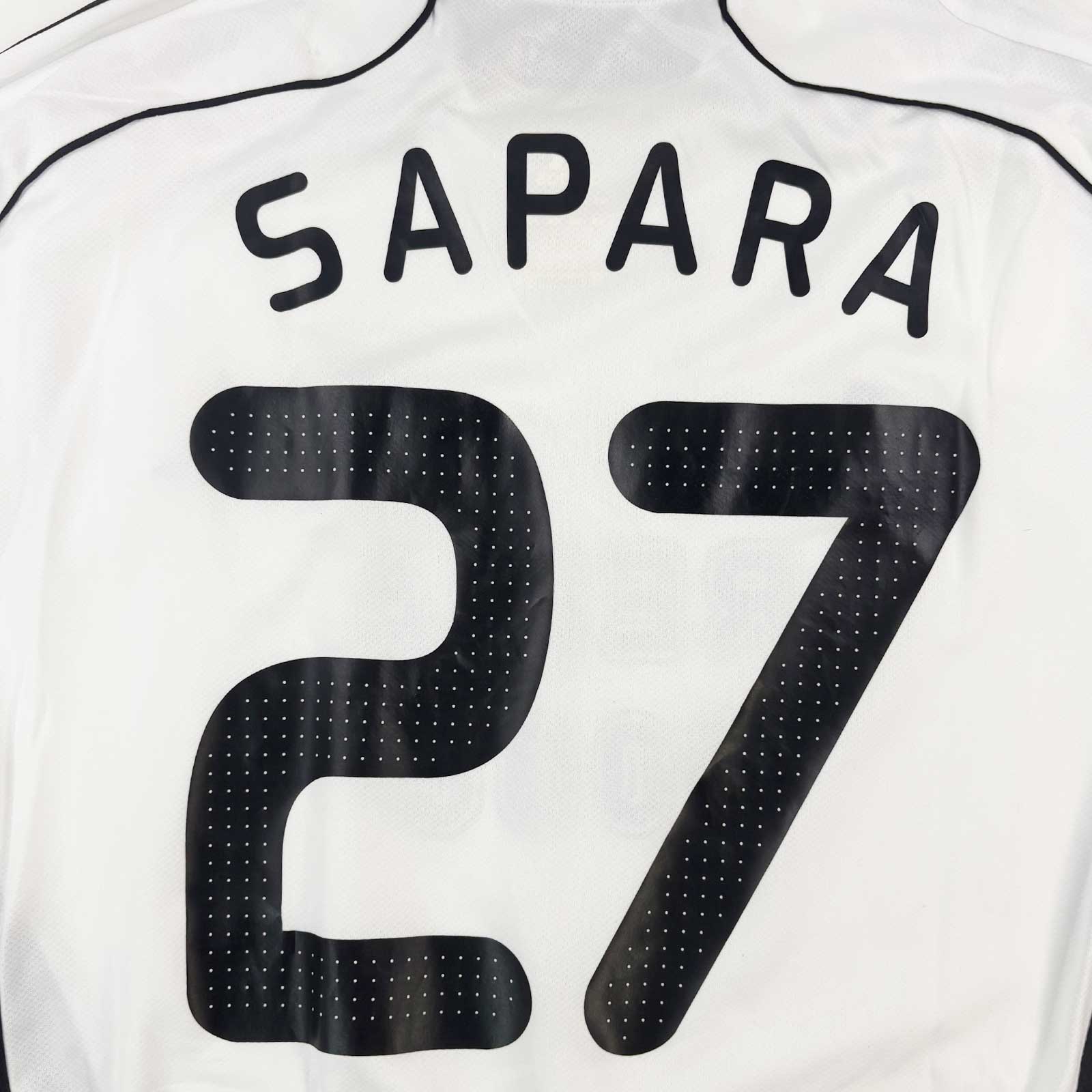 ROSENBORG BK 2008 HOME SHIRT - MATCHWORN/ISSUED #27 SAPARA