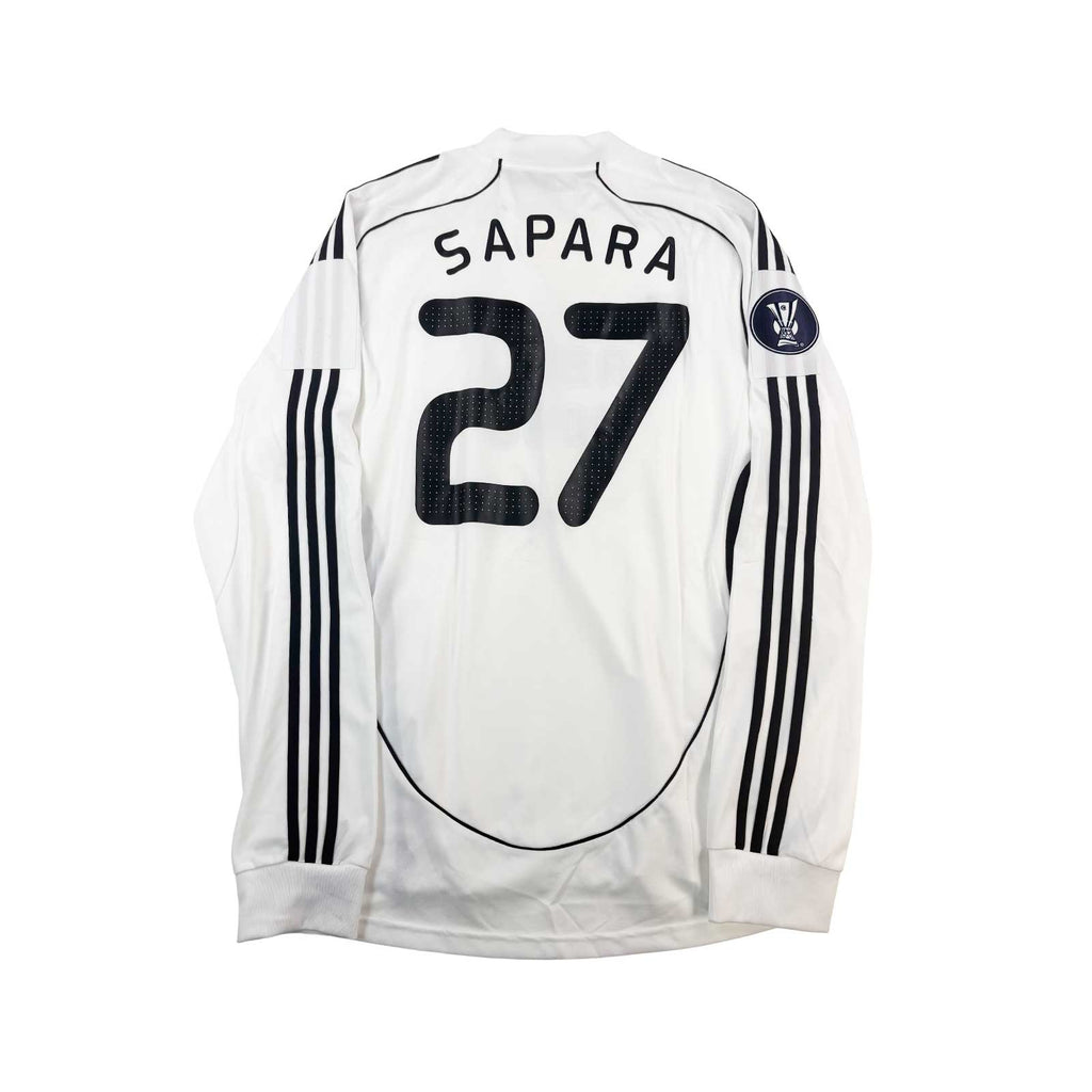 ROSENBORG BK 2008 HOME SHIRT - MATCHWORN/ISSUED #27 SAPARA