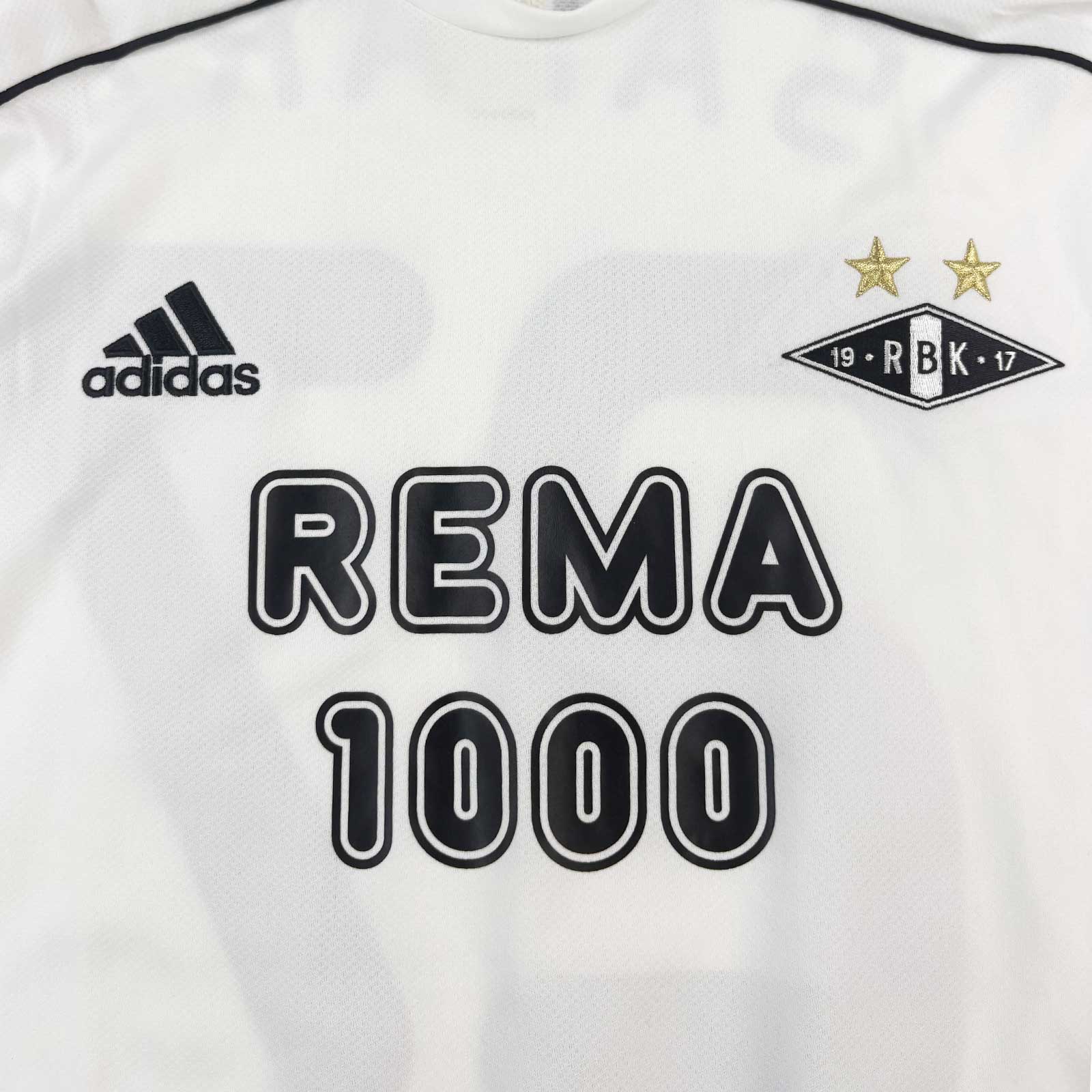 ROSENBORG BK 2008 HOME SHIRT - MATCHWORN/ISSUED #27 SAPARA