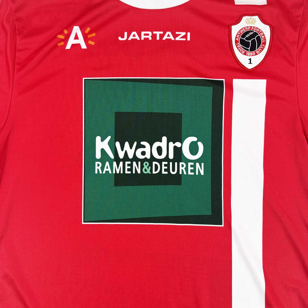 ROYAL ANTWERP 2012/13 HOME SHIRT - MATCHWORN/ISSUED #7