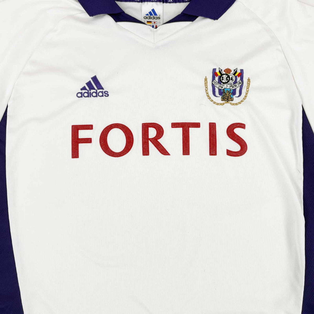 RSC ANDERLECHT 2001/02 HOME SHIRT