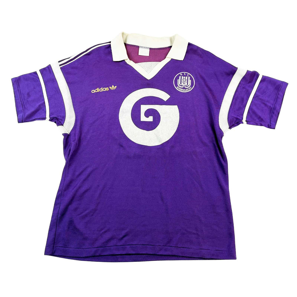 RSC ANDERLECHT 1987/88 HOME SHIRT – MATCHWORN/ISSUED #5