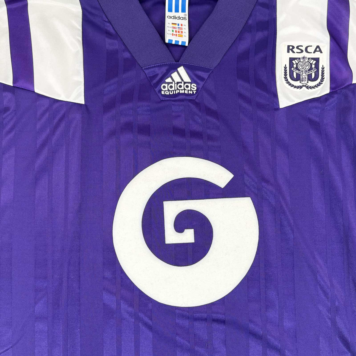 RSC ANDERLECHT 1992/93 AWAY SHIRT
