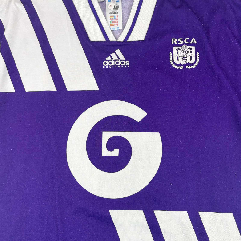 RSC ANDERLECHT 1993/94 AWAY SHIRT - #10